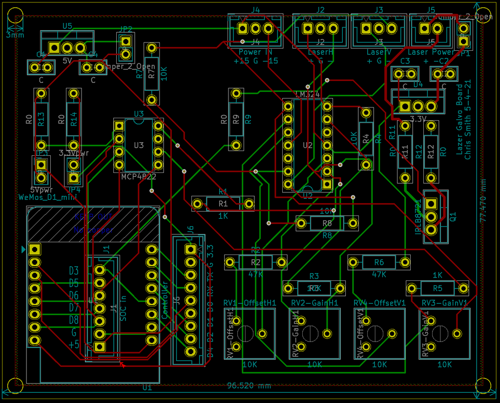 Arduino Laser Show With Real Galvos : 8 Steps (with Pictures ...