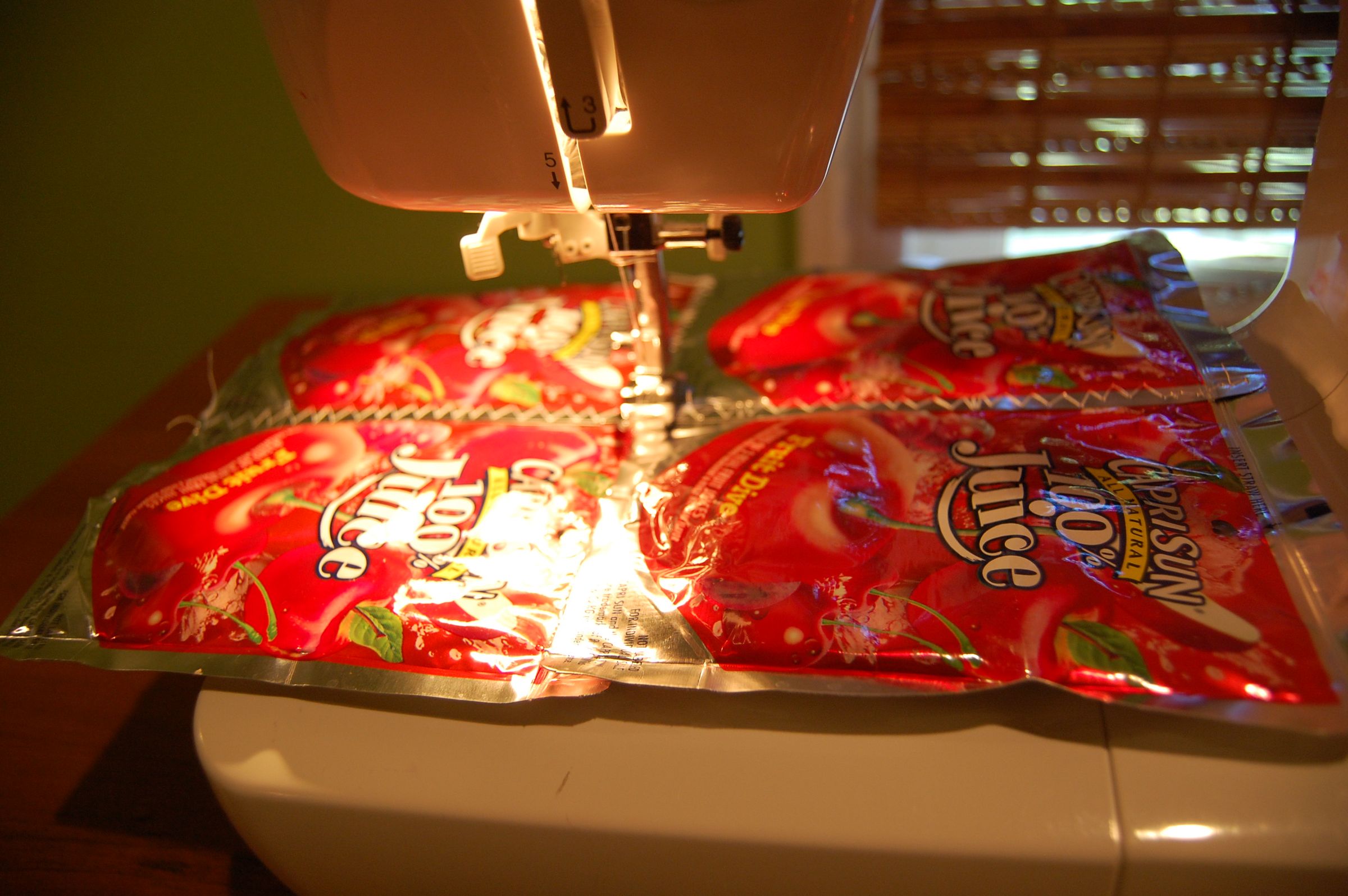 Recycled Juice Pouch Lunch Bag 5 Steps (with Pictures) Instructables