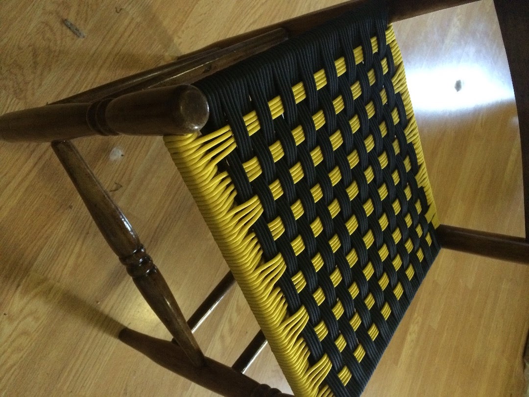 Weave Chair Seats With Paracord 8 Steps (with Pictures) Instructables