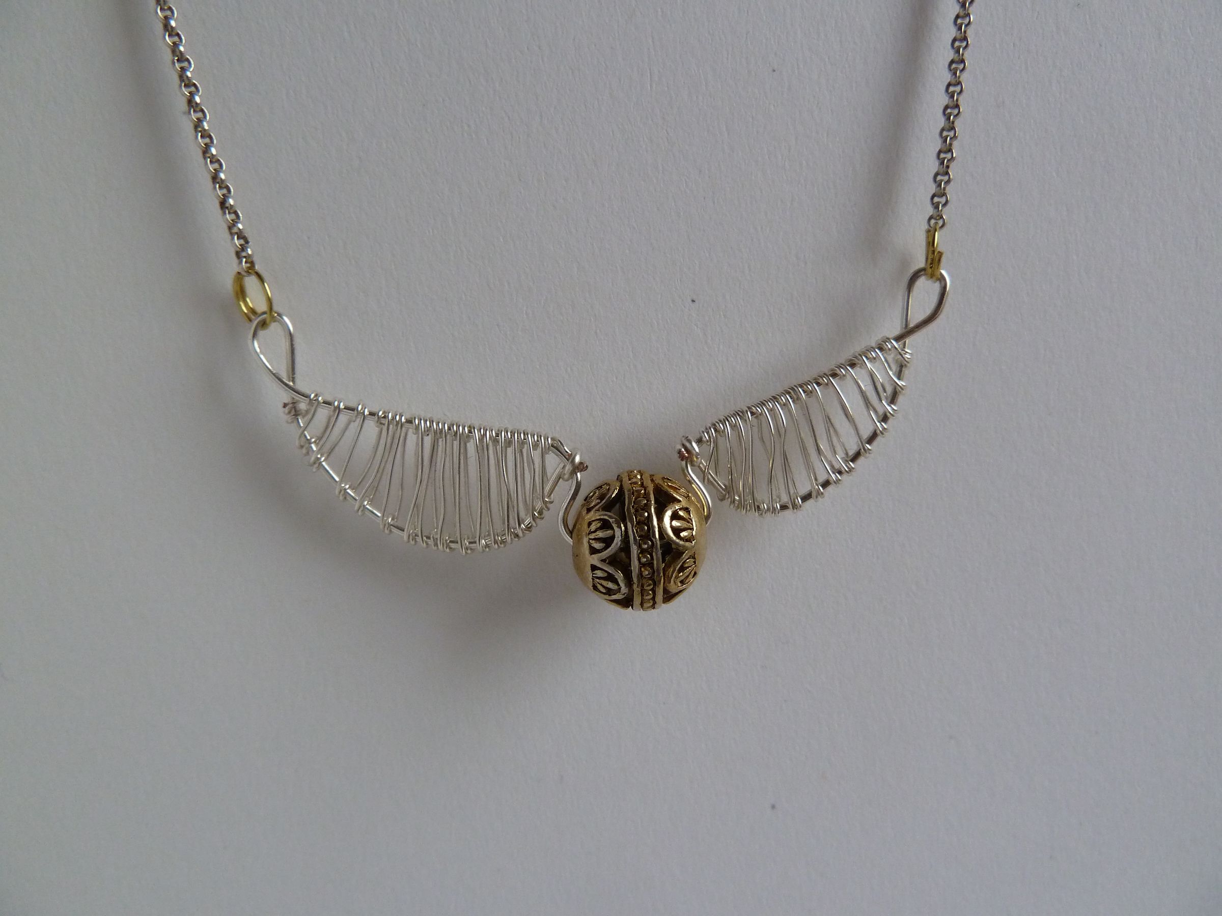 Golden Snitch Necklace 11 Steps (with Pictures) Instructables