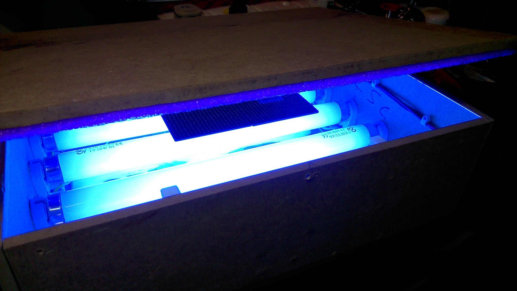 PCB UV Exposure Box 6 Steps Instructables