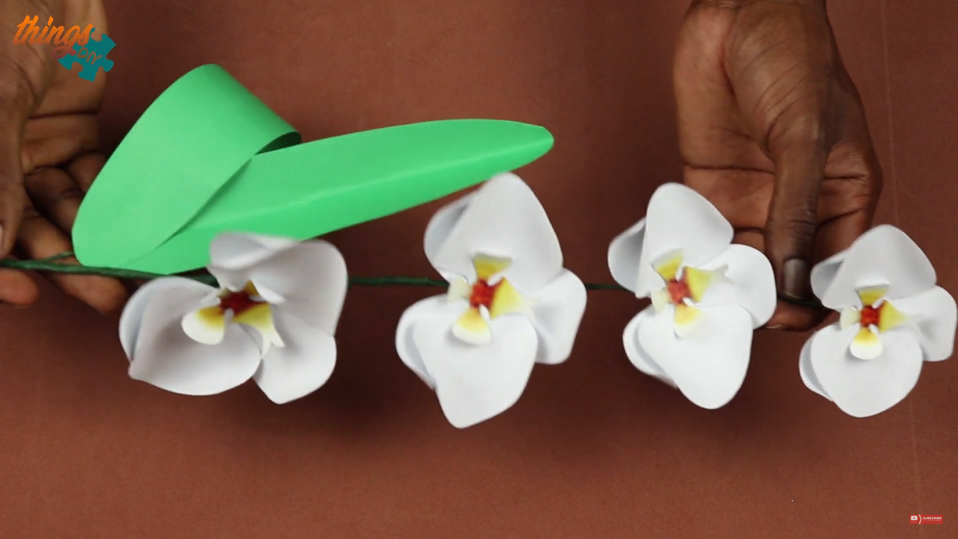 How to Make a Paper Orchid 4 Steps Instructables