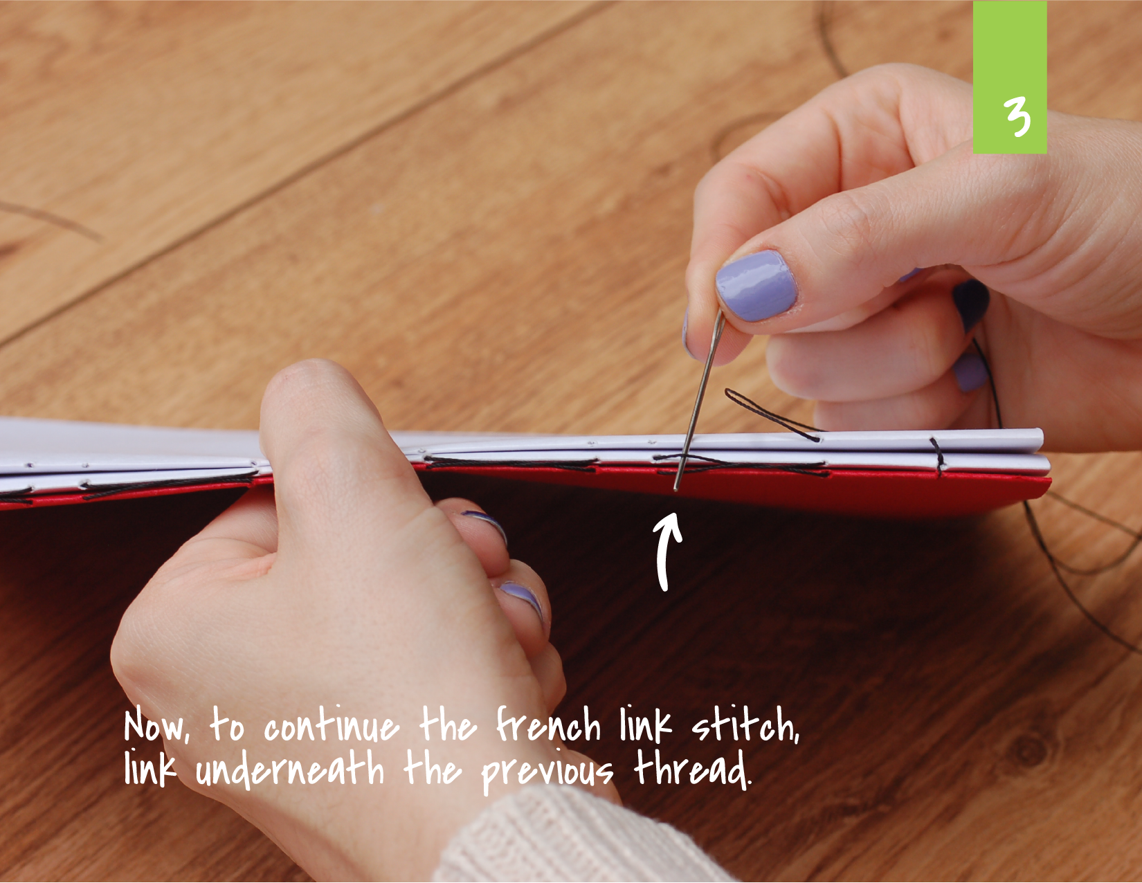 French Link Stitch Bookbinding 8 Steps (with Pictures) Instructables