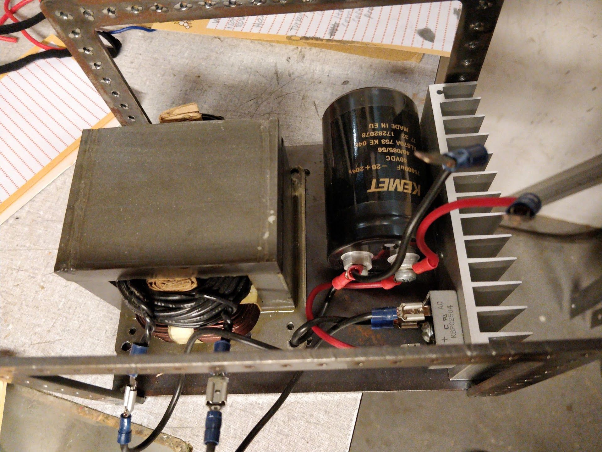 Custom DC Power From Microwave Oven Transformer 9 Steps (with