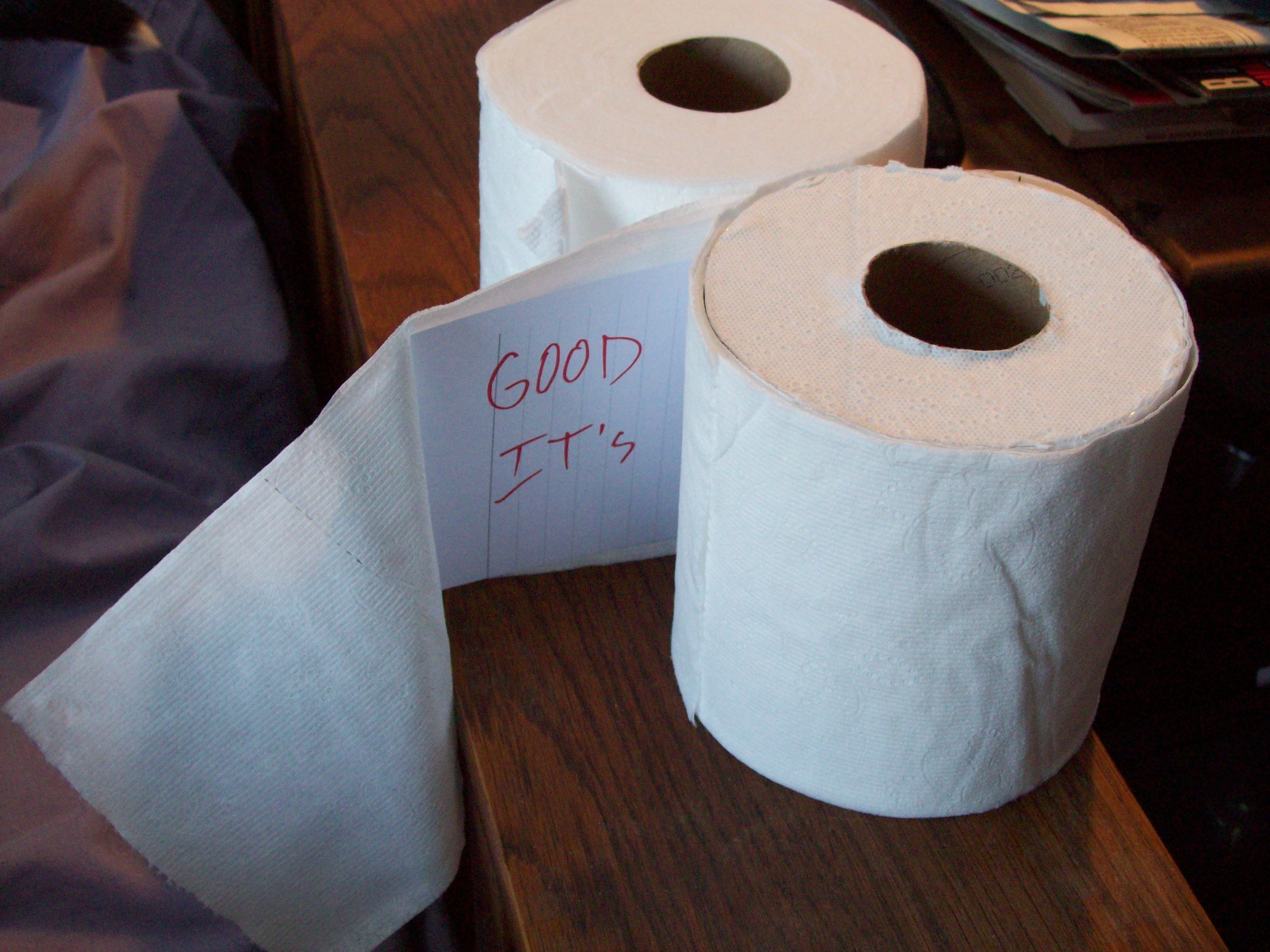 Fake Toilet Paper Roll 5 Steps (with Pictures) Instructables