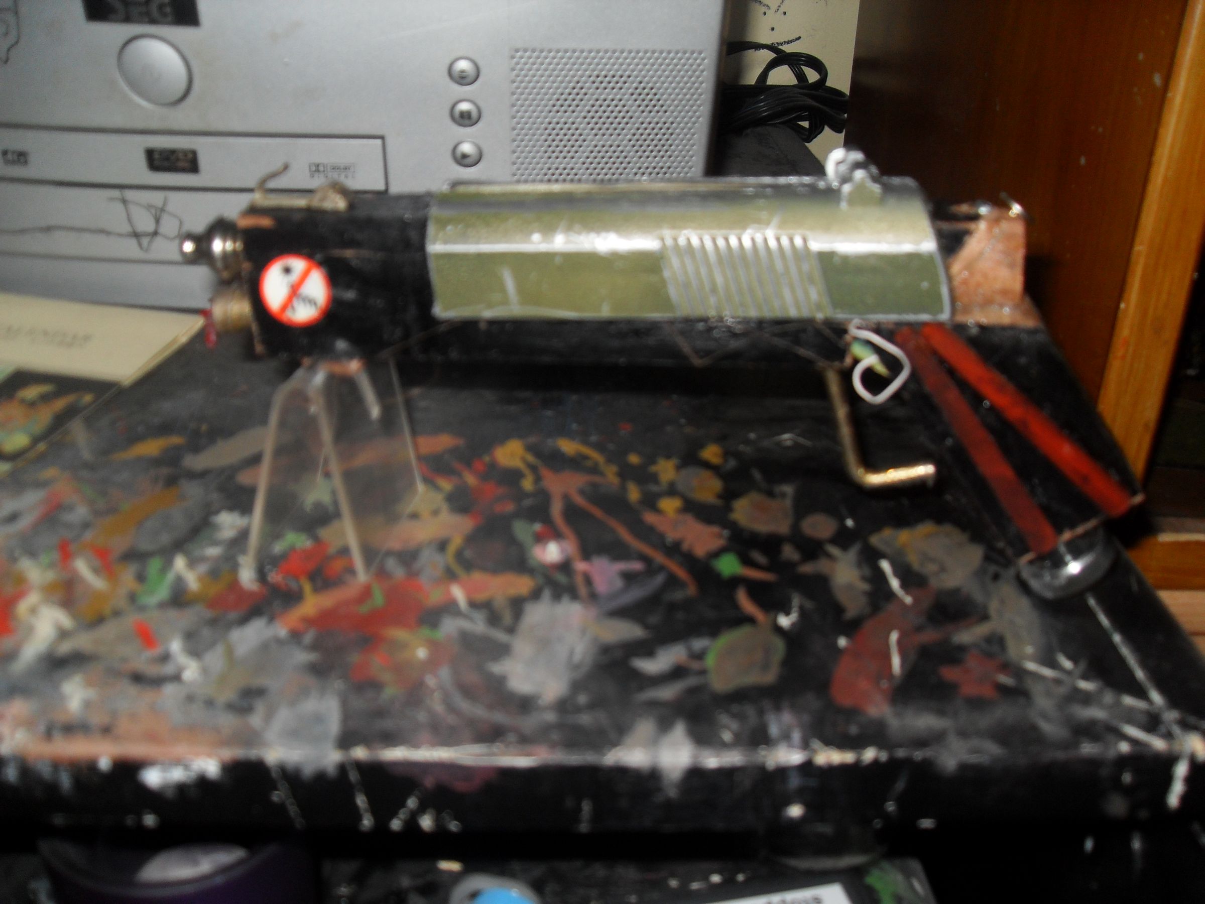 cyber ray gun unpainted DIY Project DIY Project Image