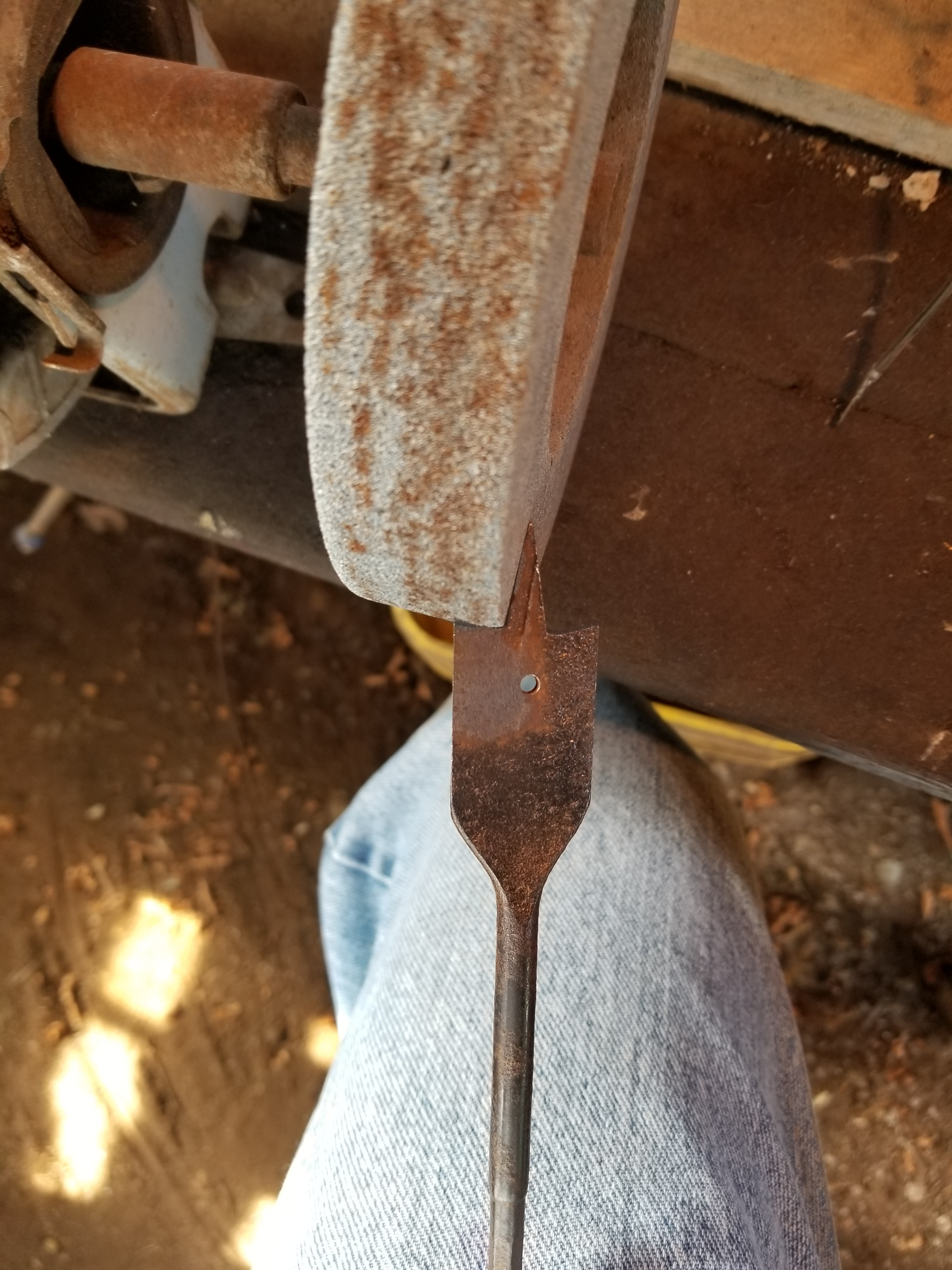 Repair/ Sharpen and Modify Spade Bits 3 Steps Instructables