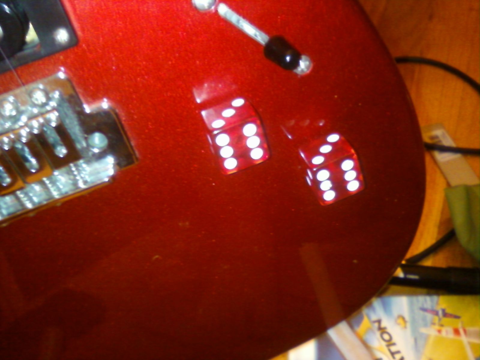 How to Make Dice Guitar Knobs 4 Steps Instructables