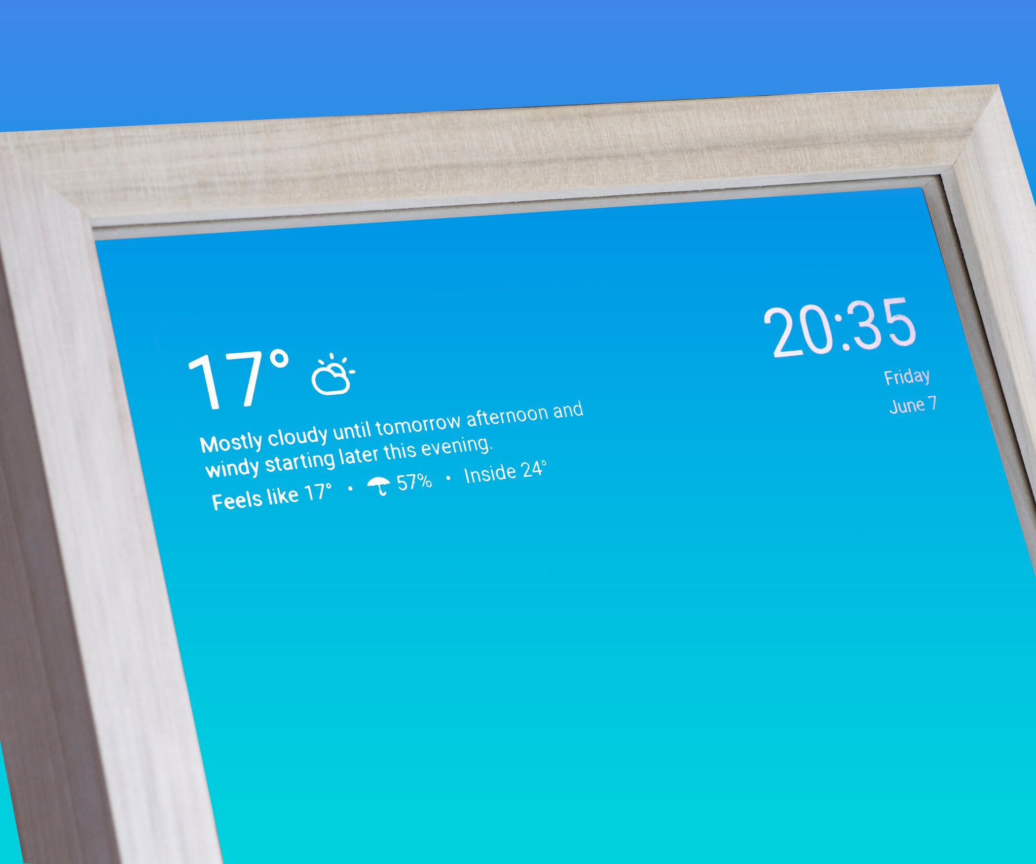 Multi User Smart Mirror With Google Calendar 10 Steps Instructables