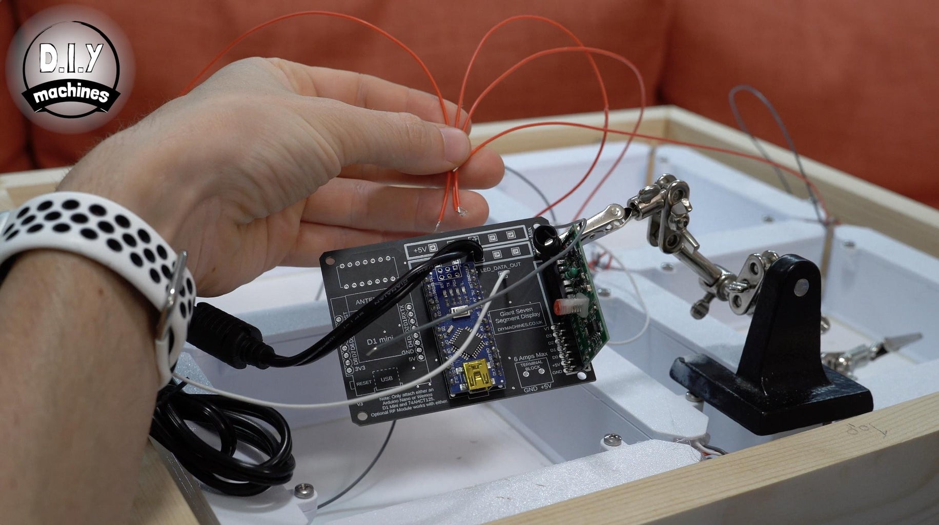 Build a Super-sized Expandable Seven Segment Display : 28 Steps (with ...