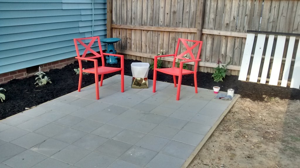 Building A Simple Patio Using Paving Stones 9 Steps With Pictures Instructables Simple Patio Using Paving Stones, How To Build A Simple Patio With Pavers