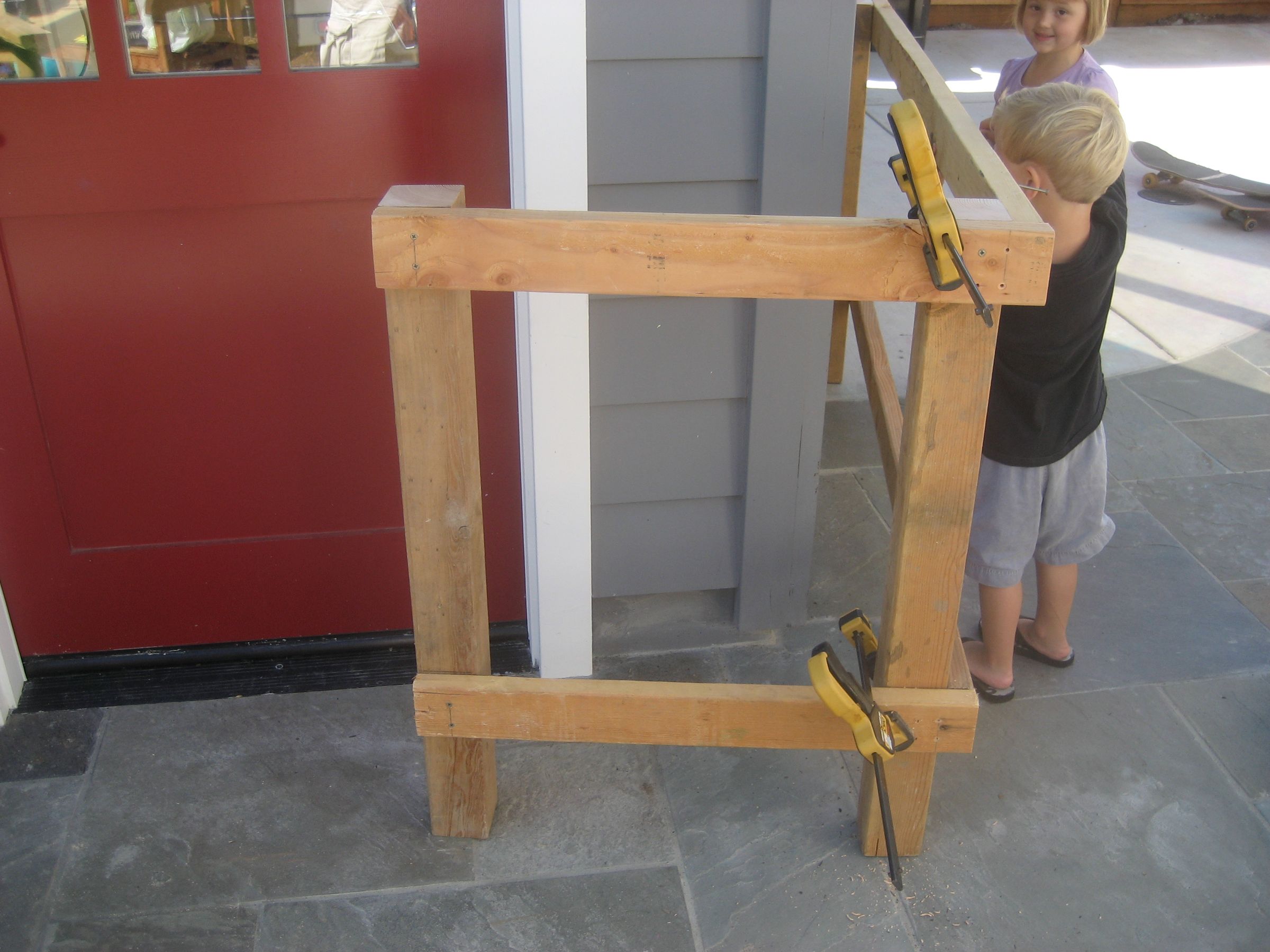 Work Bench on the Cheap 10 Steps Instructables