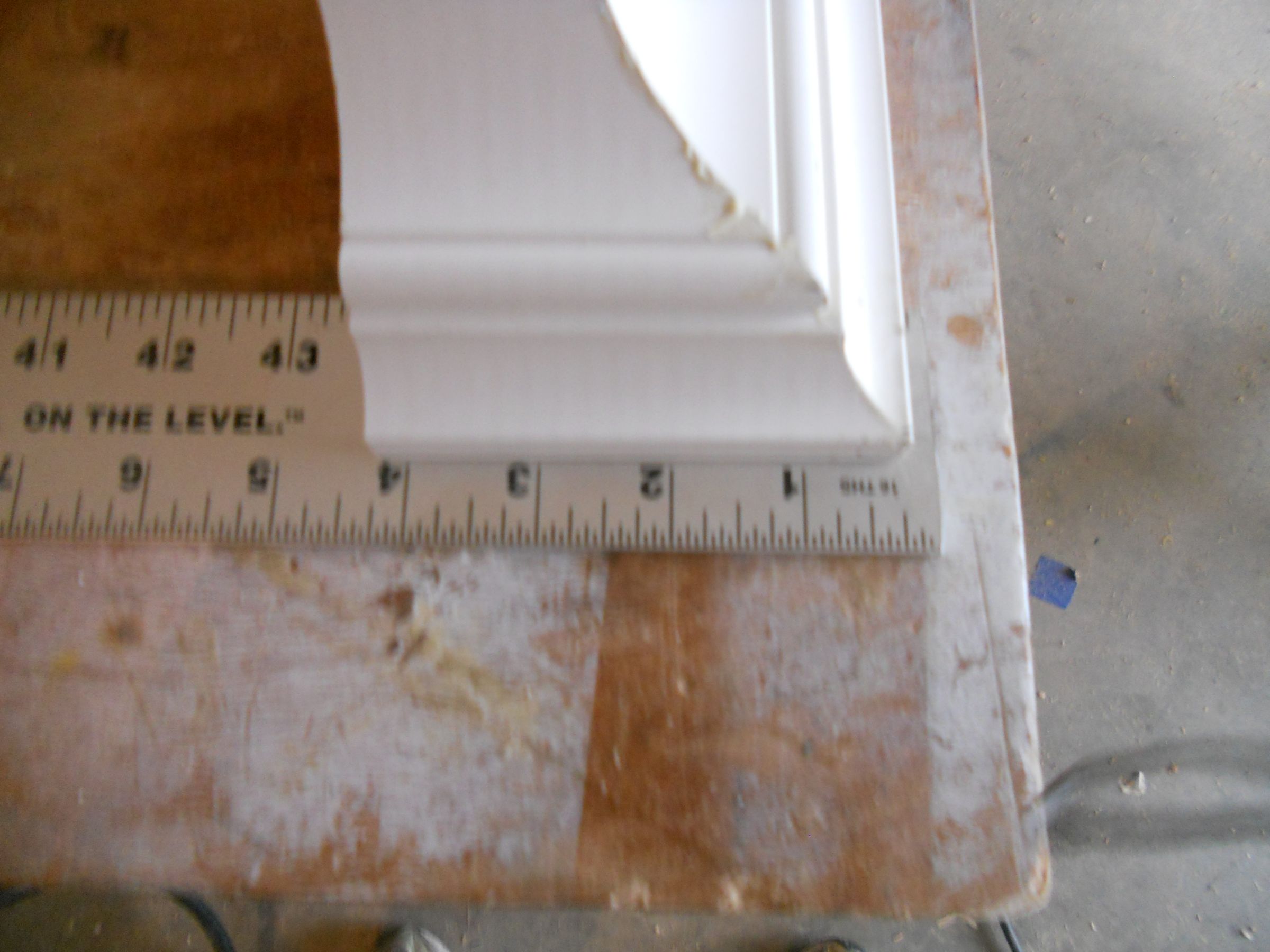 Make a Crown Molding Shelf (Picture Ledge) : 5 Steps (with Pictures ...
