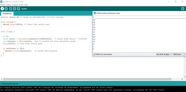 Sharp Sensor Tutorial With Arduino Uno - Learn to Measure Distance : 3 ...