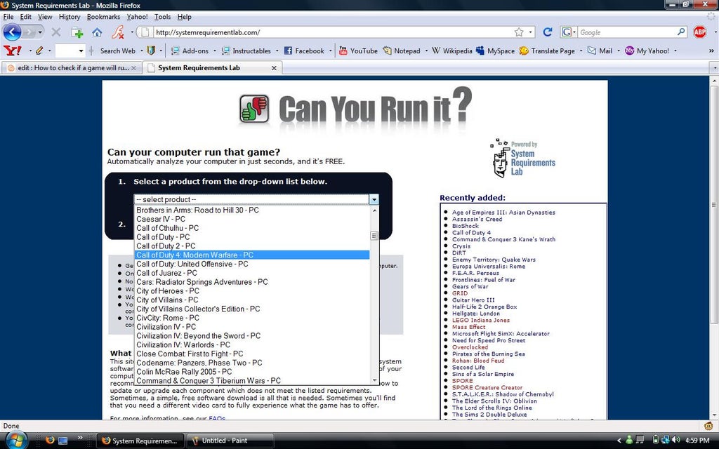 How To Check If A Game Will Run On Your Computer Before You Buy The Game. :  4 Steps - Instructables