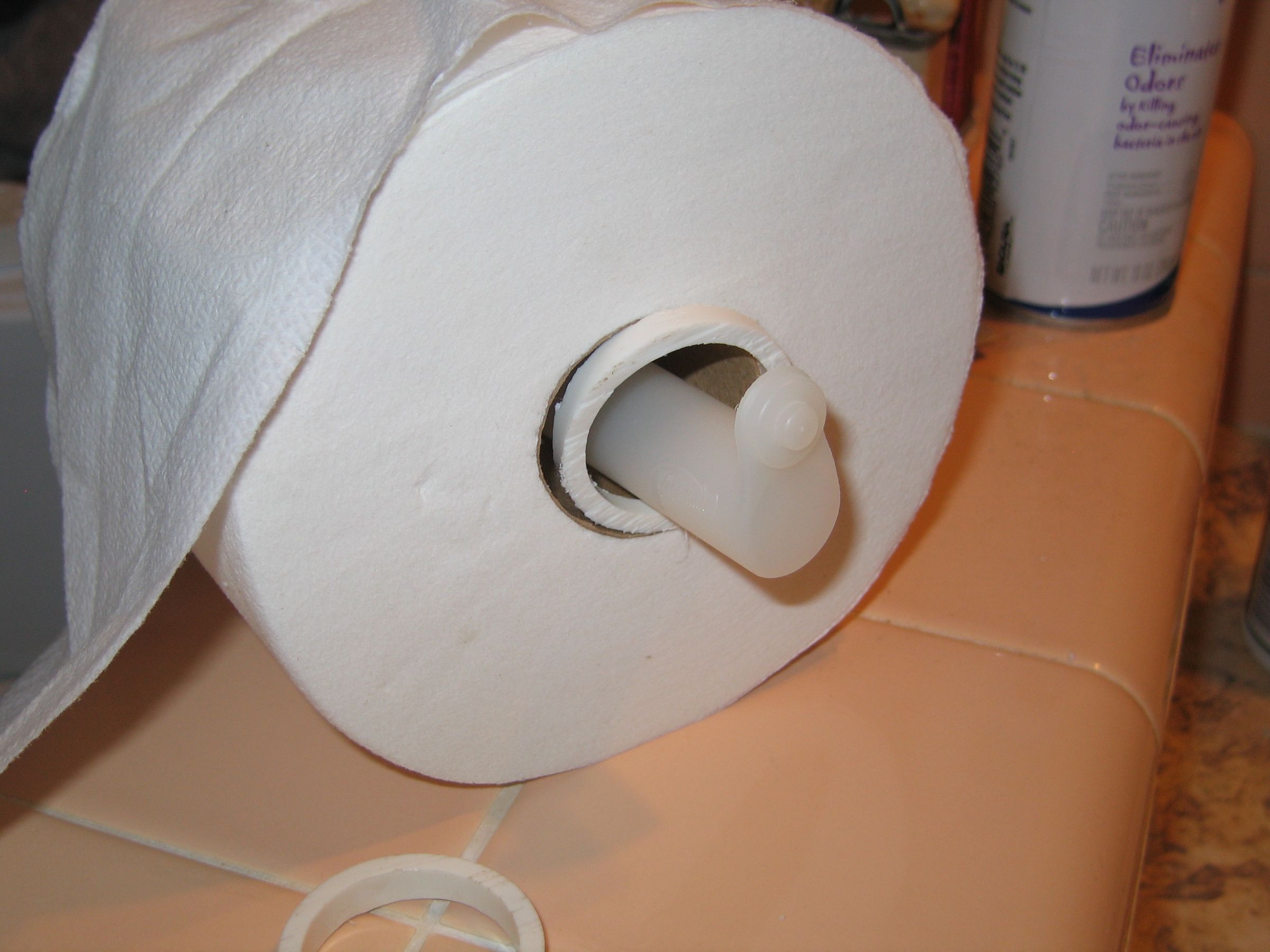 Toilet Paper Core Protector And Ez Roller 8 Steps Instructables