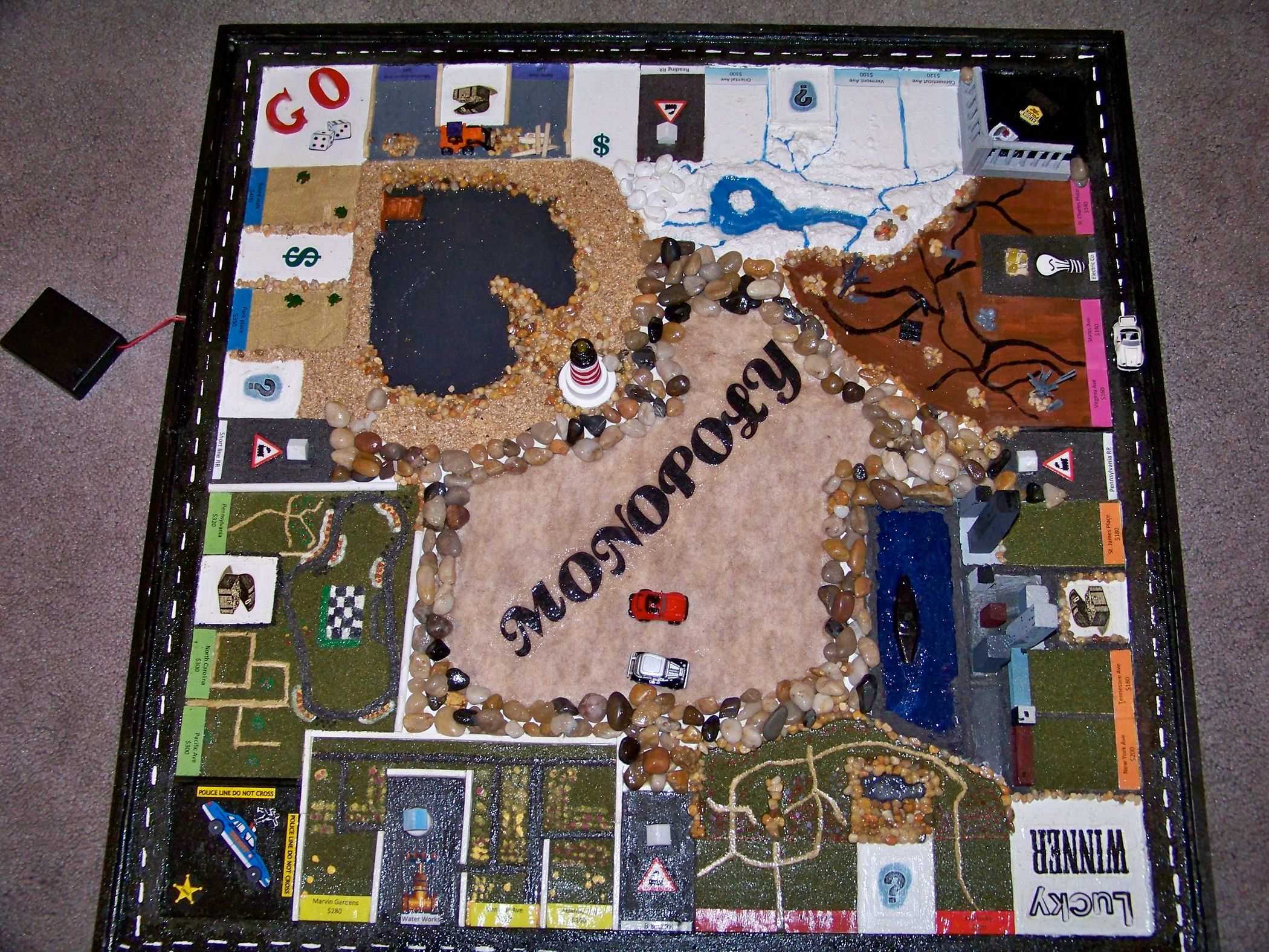 Best Monopoly Board Ever Made - Instructables
