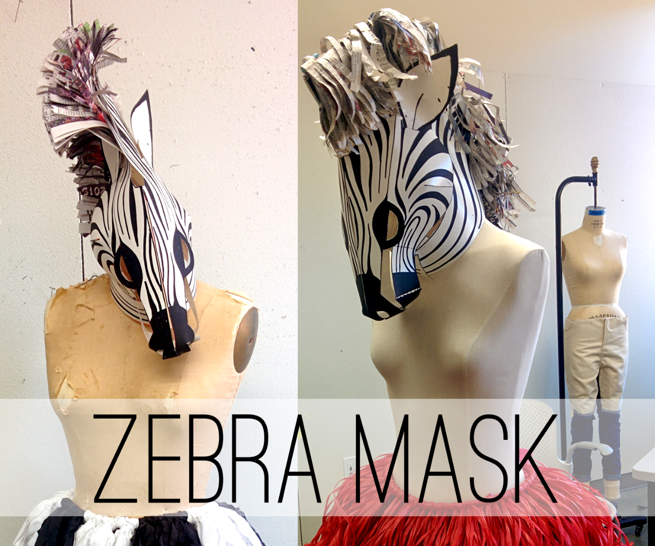 zebra mask DIY Project DIY Project Image