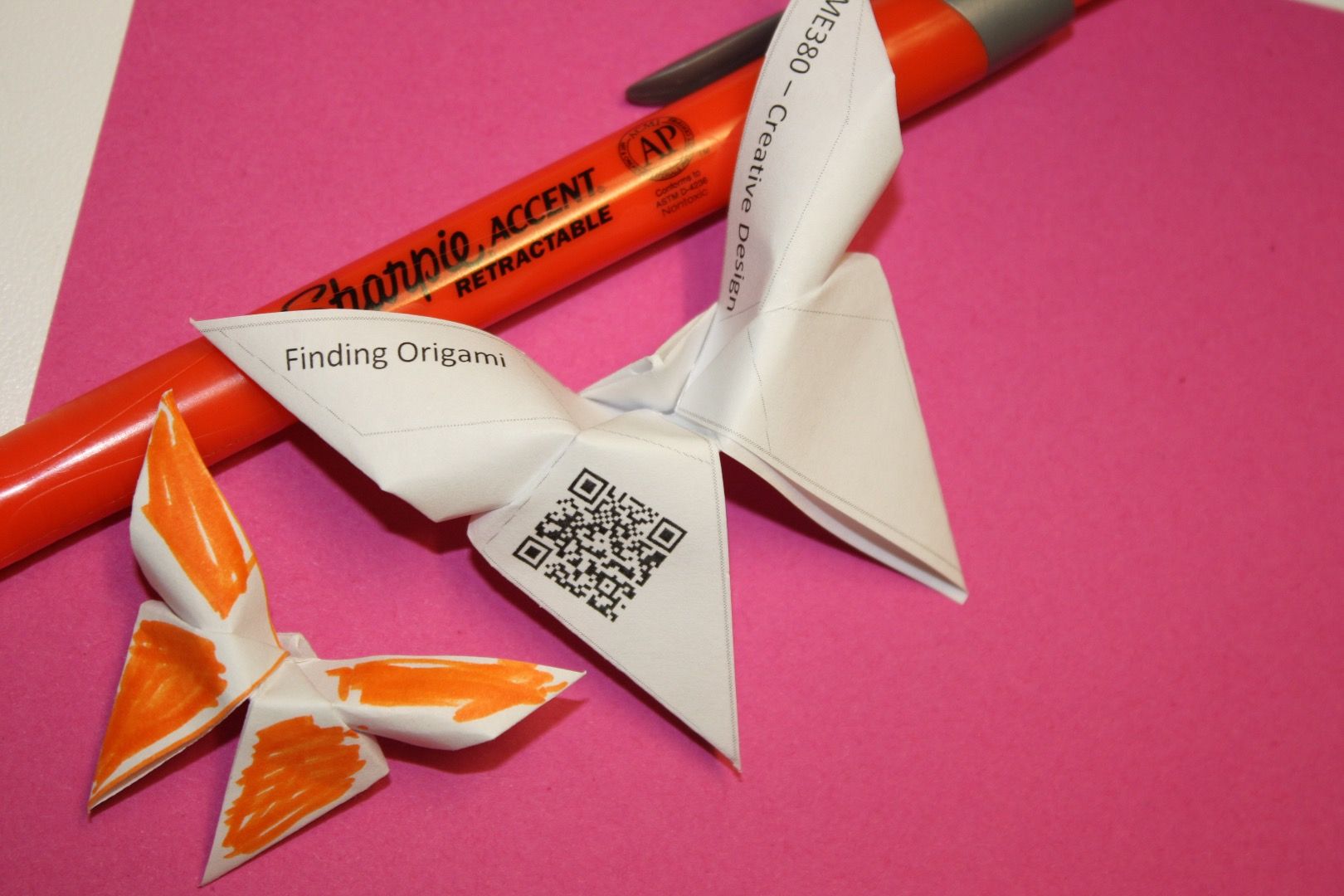 QRigami! QR Code Origami Flyers 6 Steps (with Pictures) Instructables