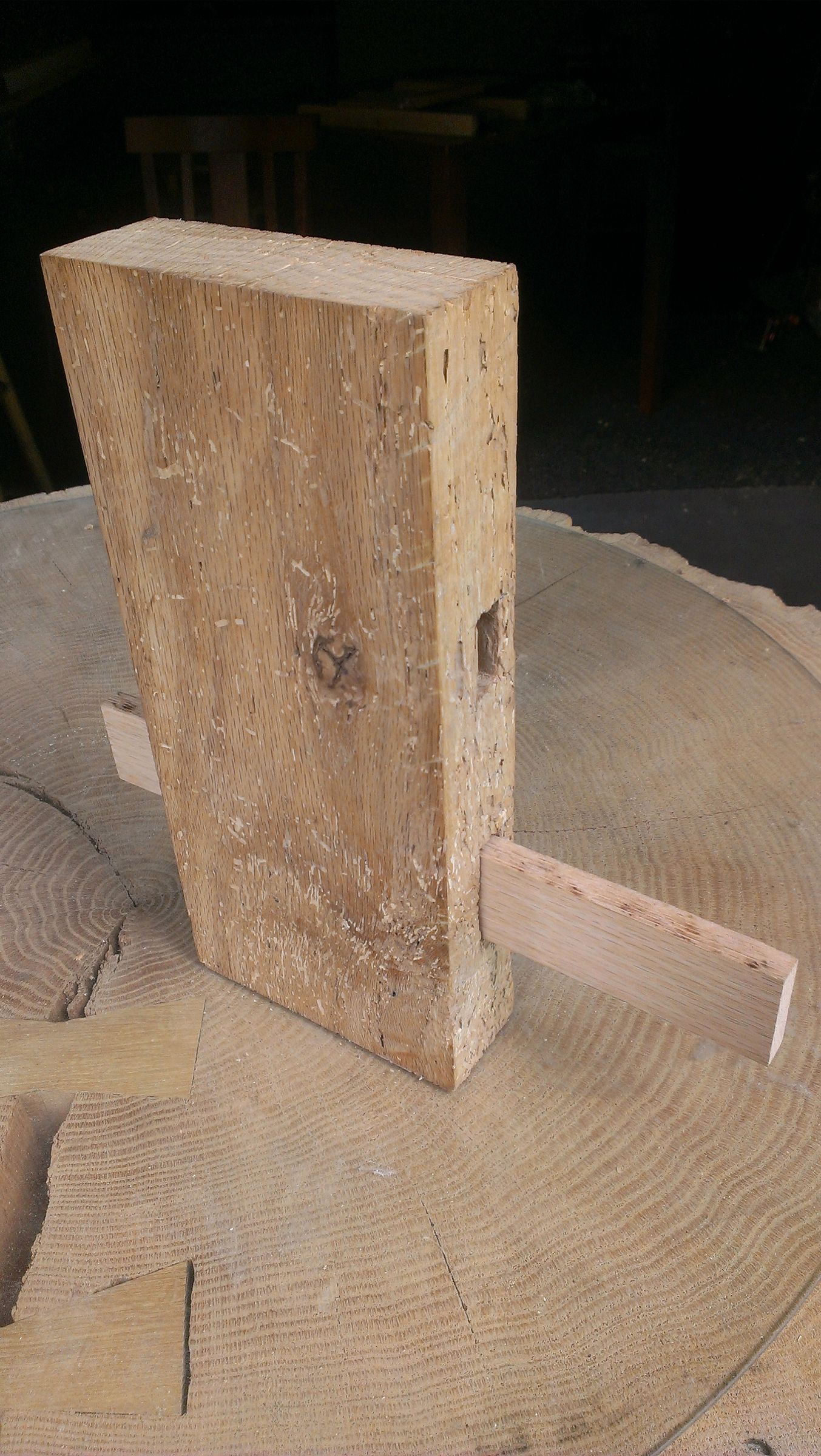 Wooden Deadbolt Lock