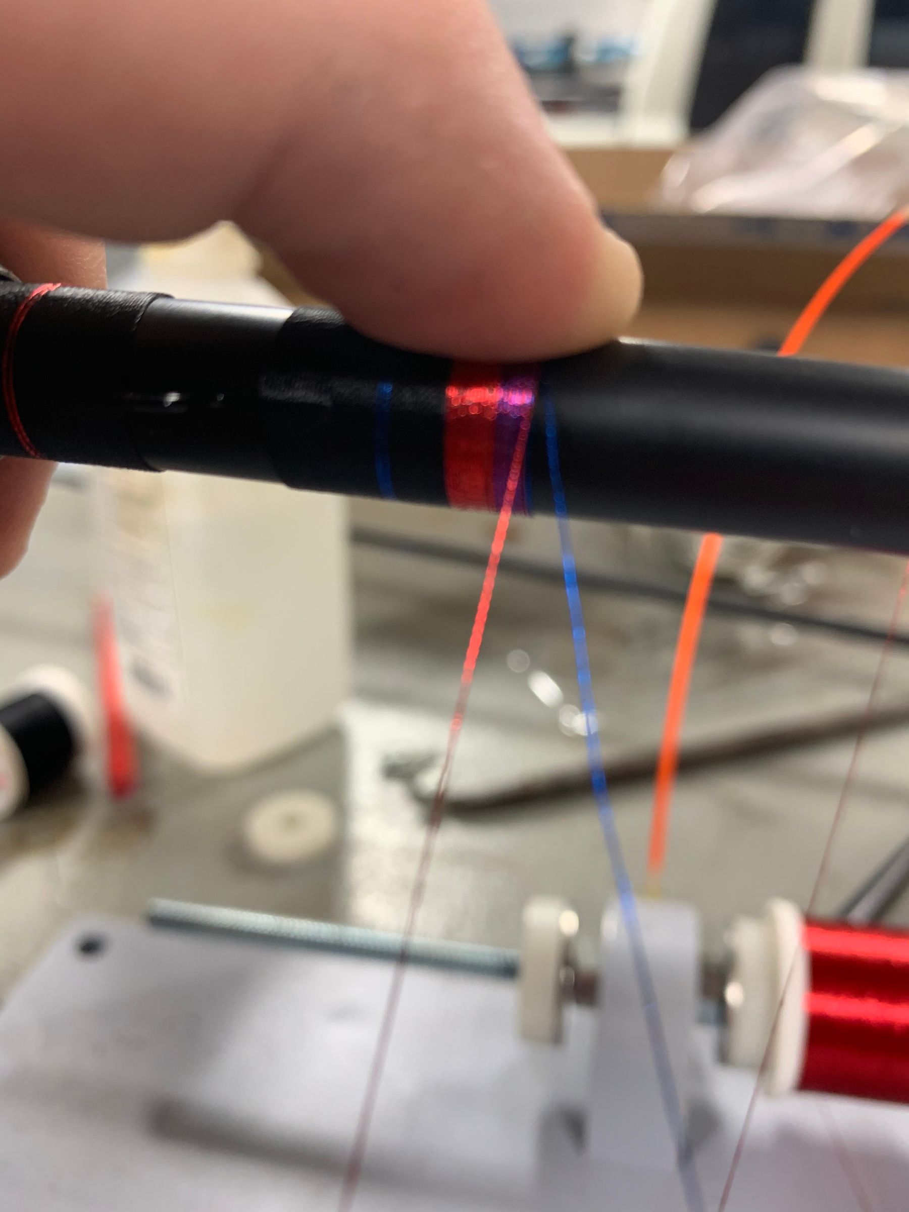 Custom Fishing Rod Thread Art 15 Steps (with Pictures) Instructables