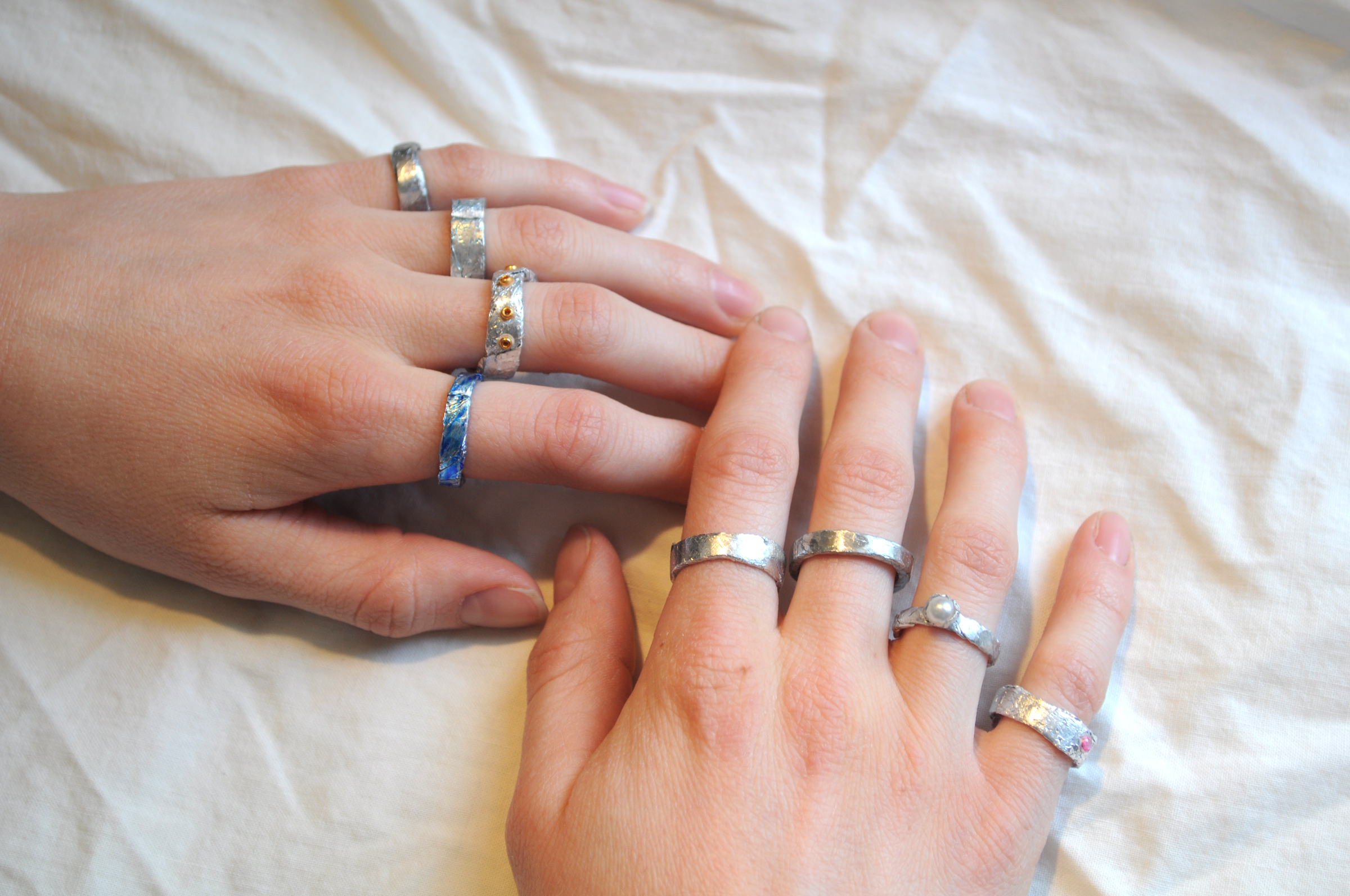 Hammered Aluminum Foil Rings 12 Steps (with Pictures) Instructables