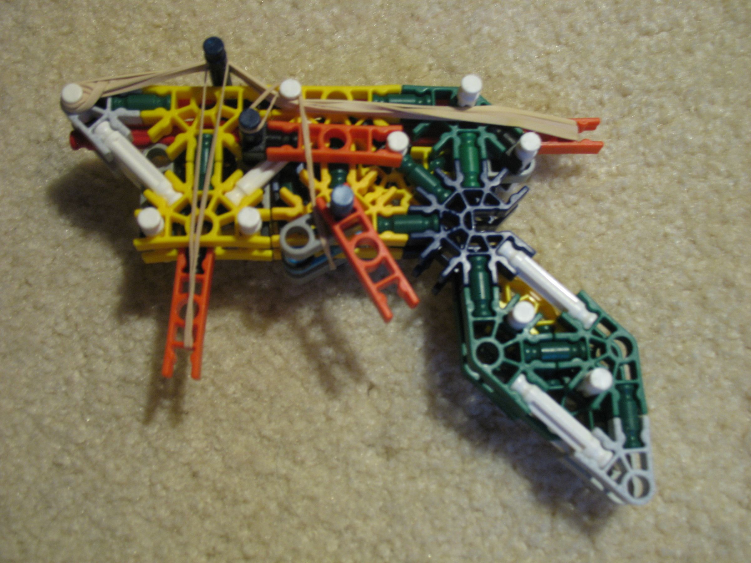 smart person's small k'nex pistol DIY Project DIY Project Image