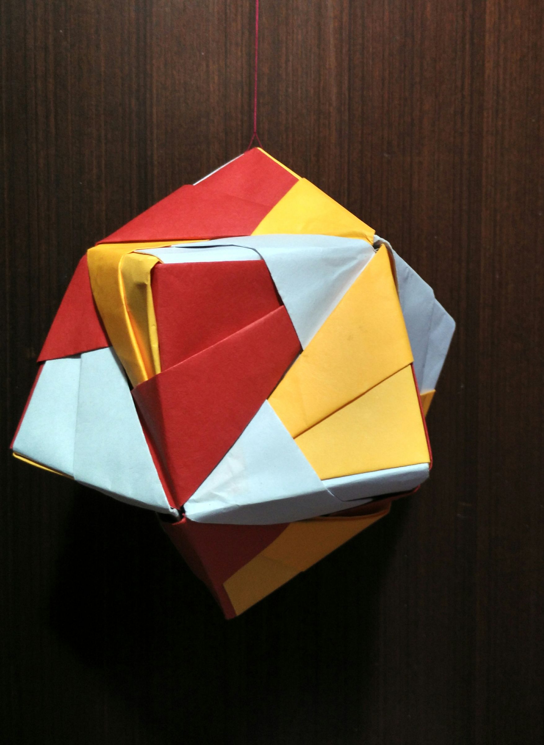 3d modular origami dream catcher DIY Project DIY Project Image