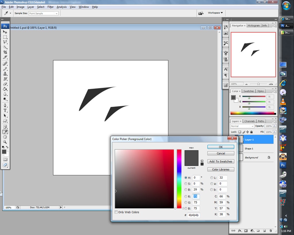 make a cool logo in photoshop in 10