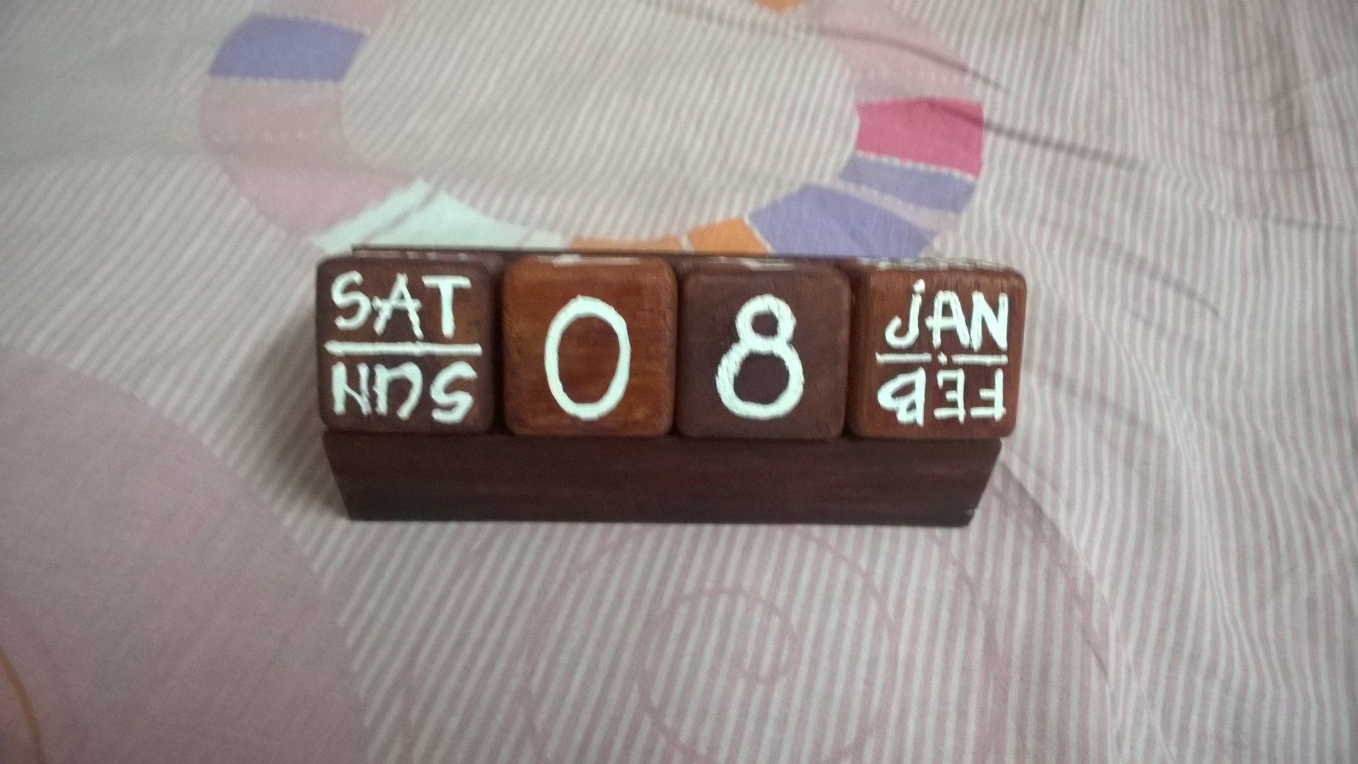 DIY Cubes Calendar 8 Steps (with Pictures) Instructables