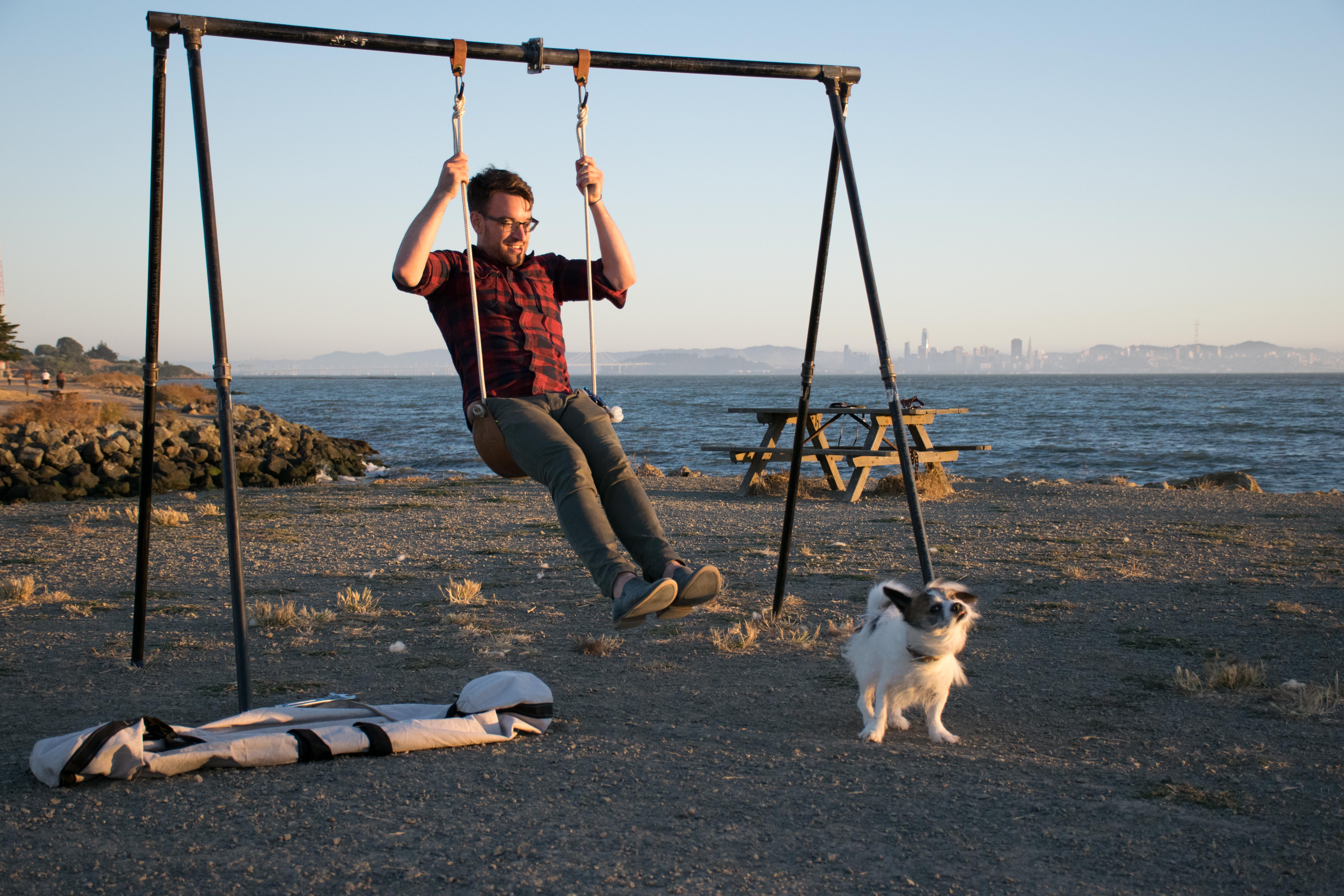 portable swing set