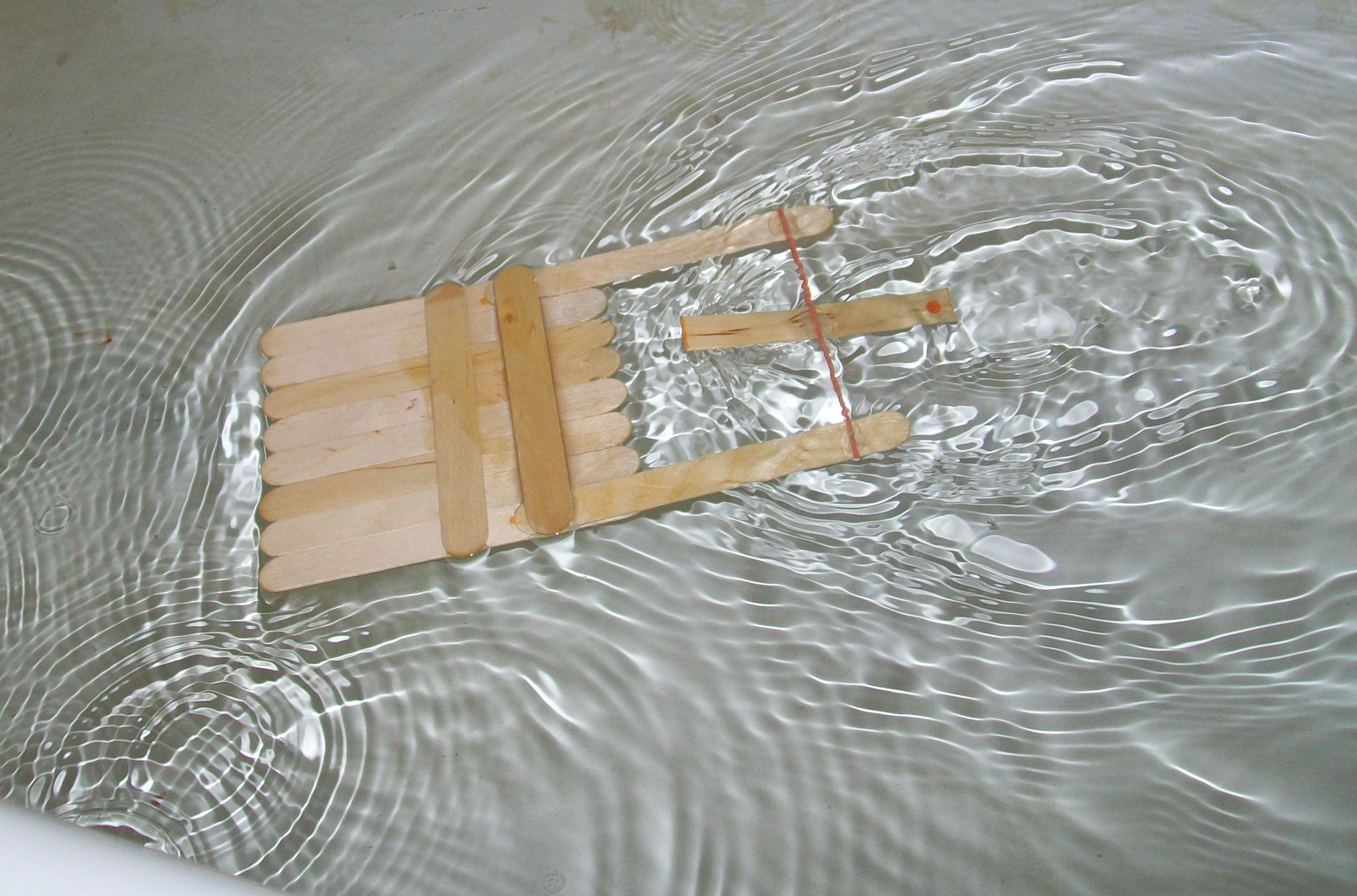 Popsicle Stick Motorboat 5 Steps Instructables