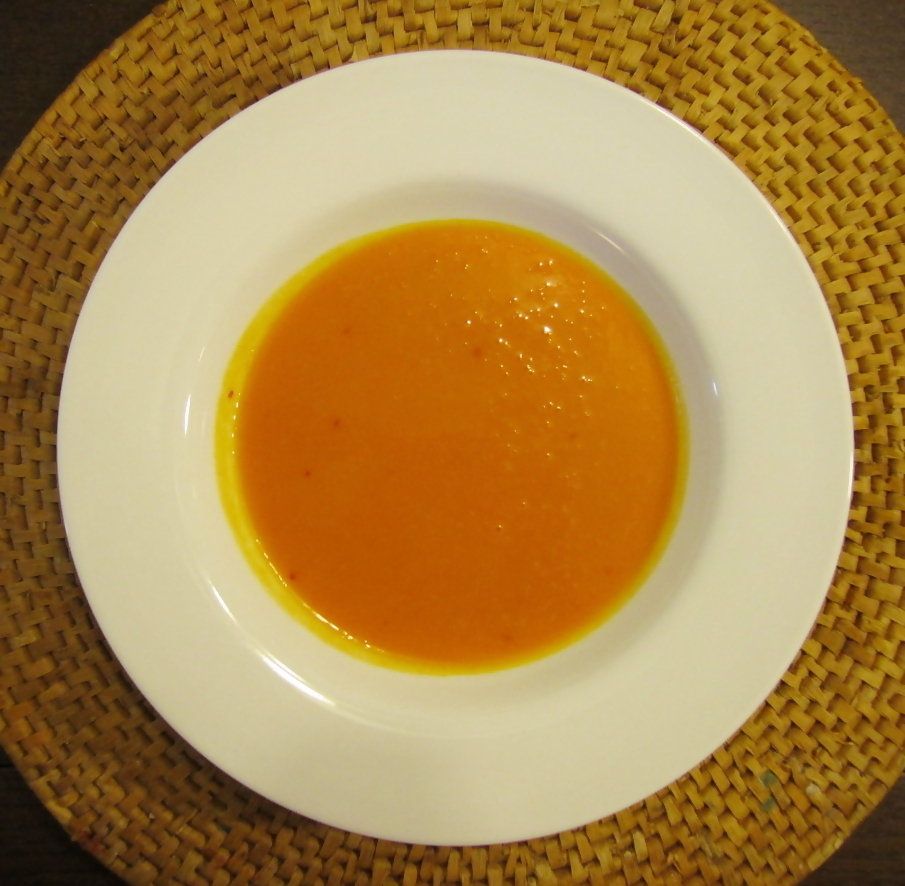 Red Curry Butternut Squash Soup