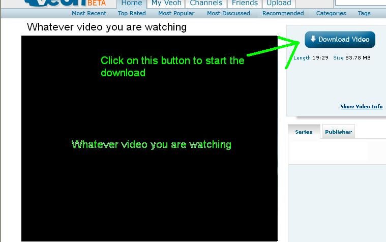 How To Download Videos From Veoh For Dummies** : 5 Steps - Instructables