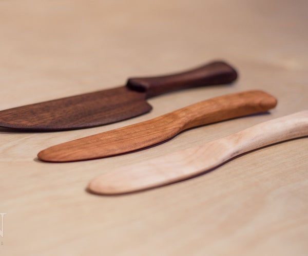 Easy Wooden Butter/Spread Knives