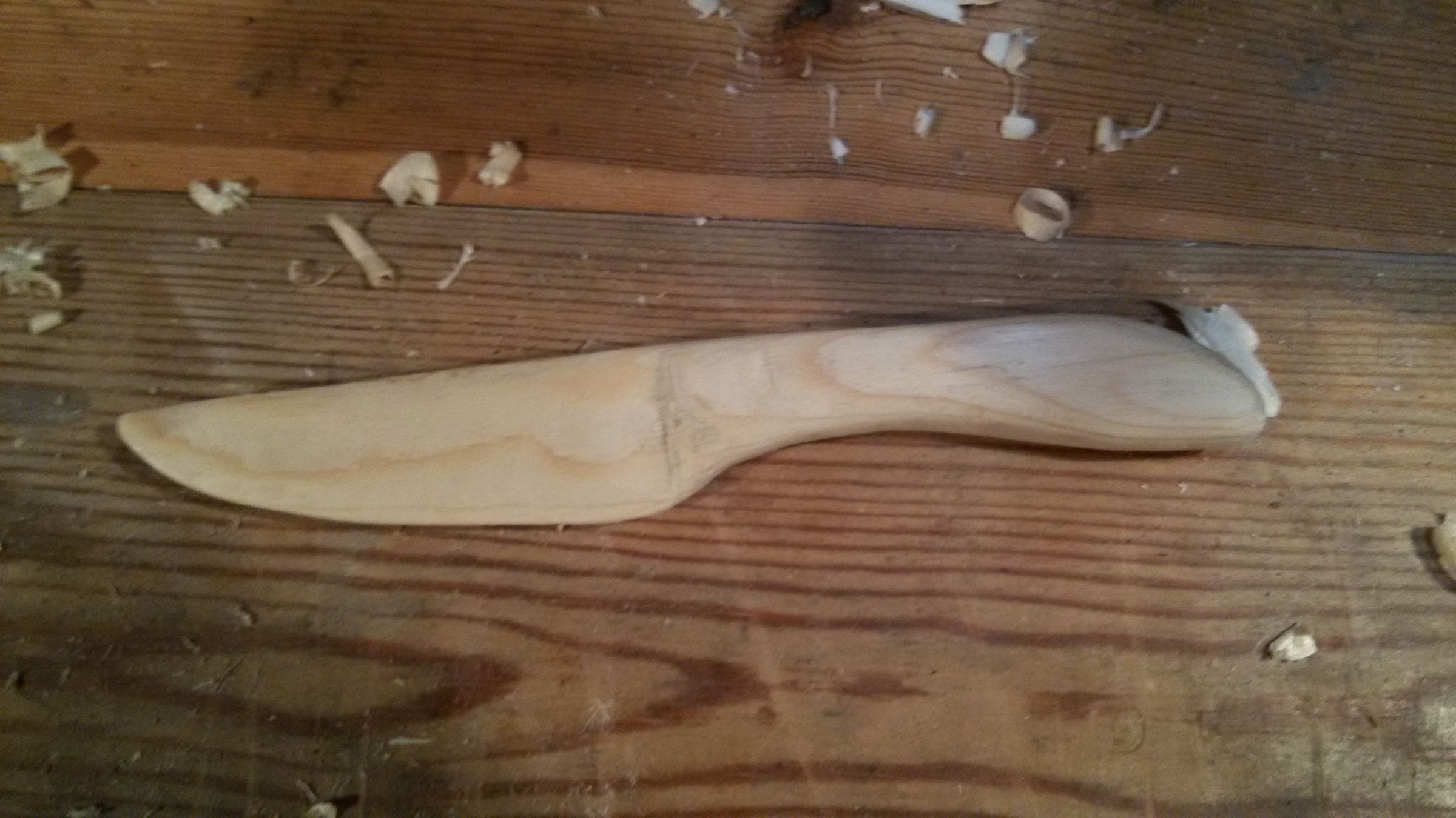 Carve a Wood Cooking Knife 4 Steps (with Pictures) Instructables
