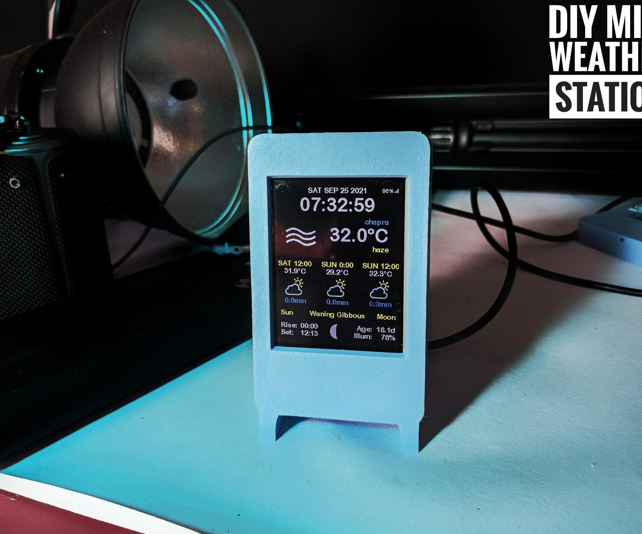 DIY Simple Weather Station 12 Steps (with Pictures) Instructables