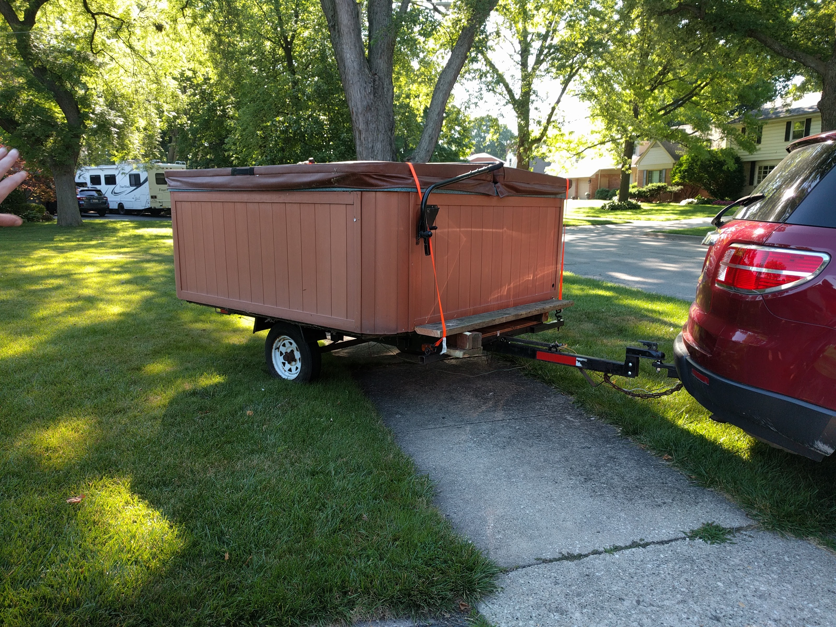 Riding Mower Trailer Hitch for 5 6 Steps Instructables