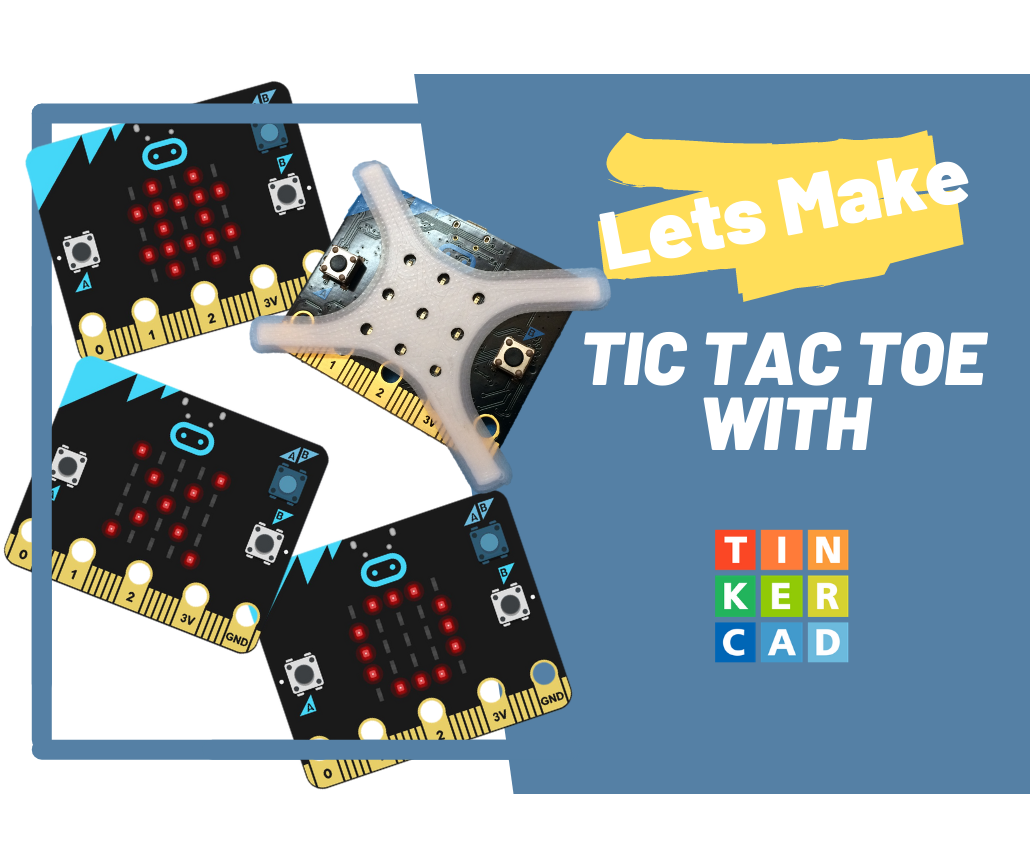Tic Tac Toe on MicroBit Using Tinkercad Circuits