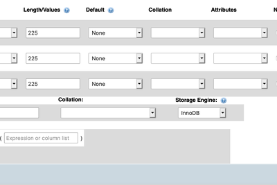 Creating Your Database