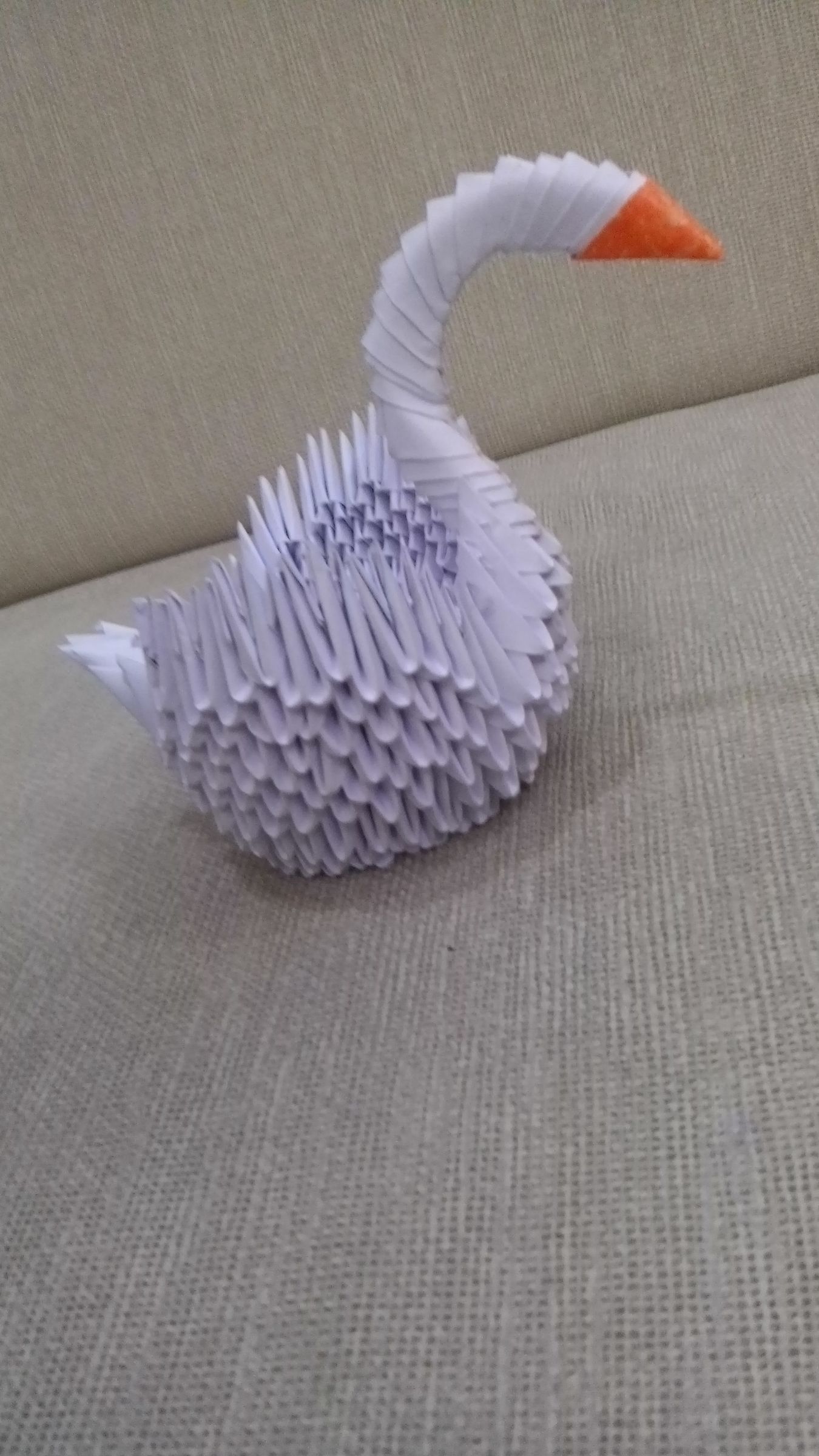 3d Origami Swan 12 Steps Instructables