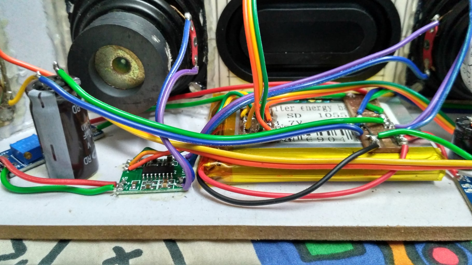 Hand Built Full Range Portable Bluetooth Speaker : 20 Steps (with ... Circuit Diagram