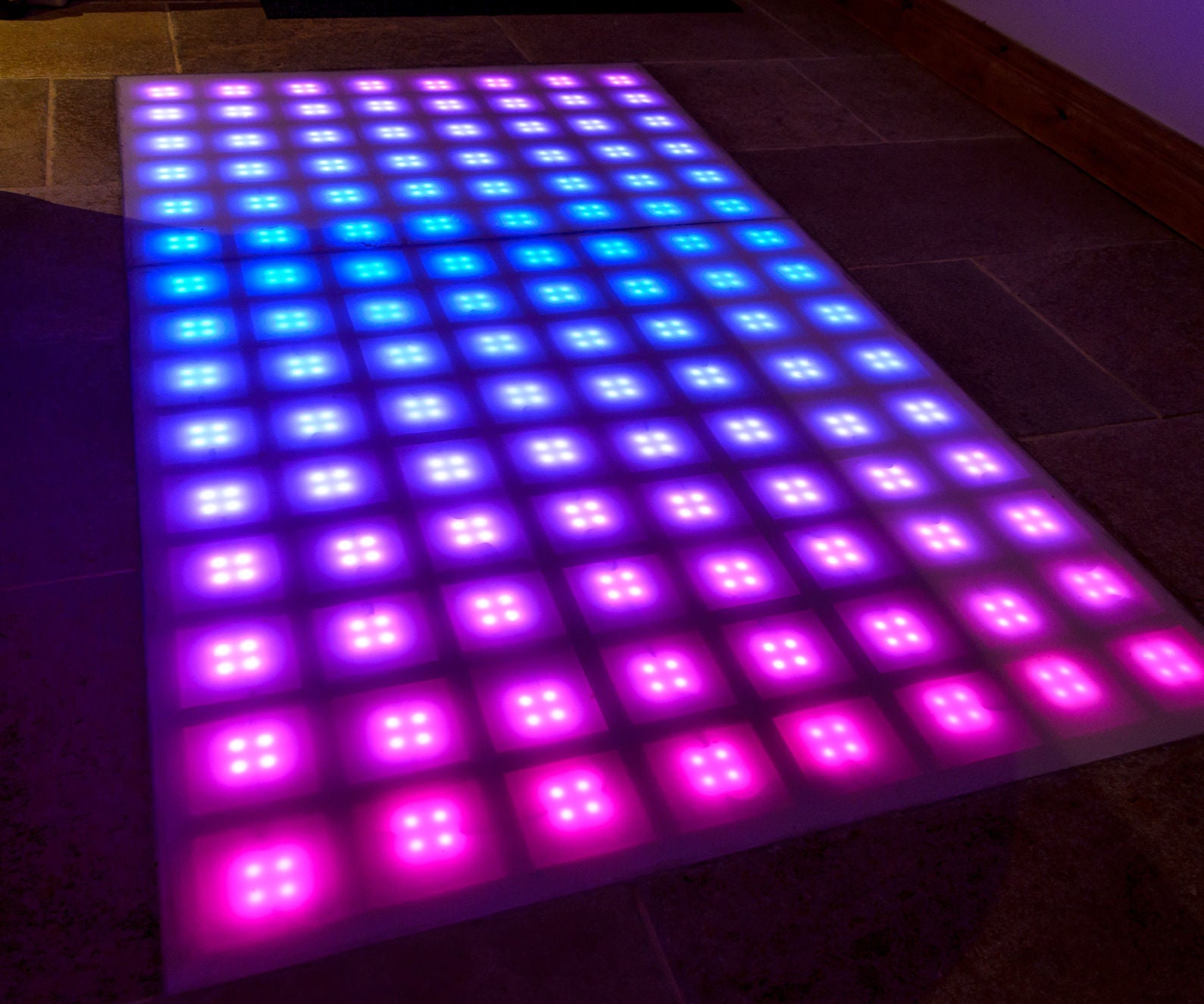 LED Disco Floor 9 Steps (with Pictures) Instructables