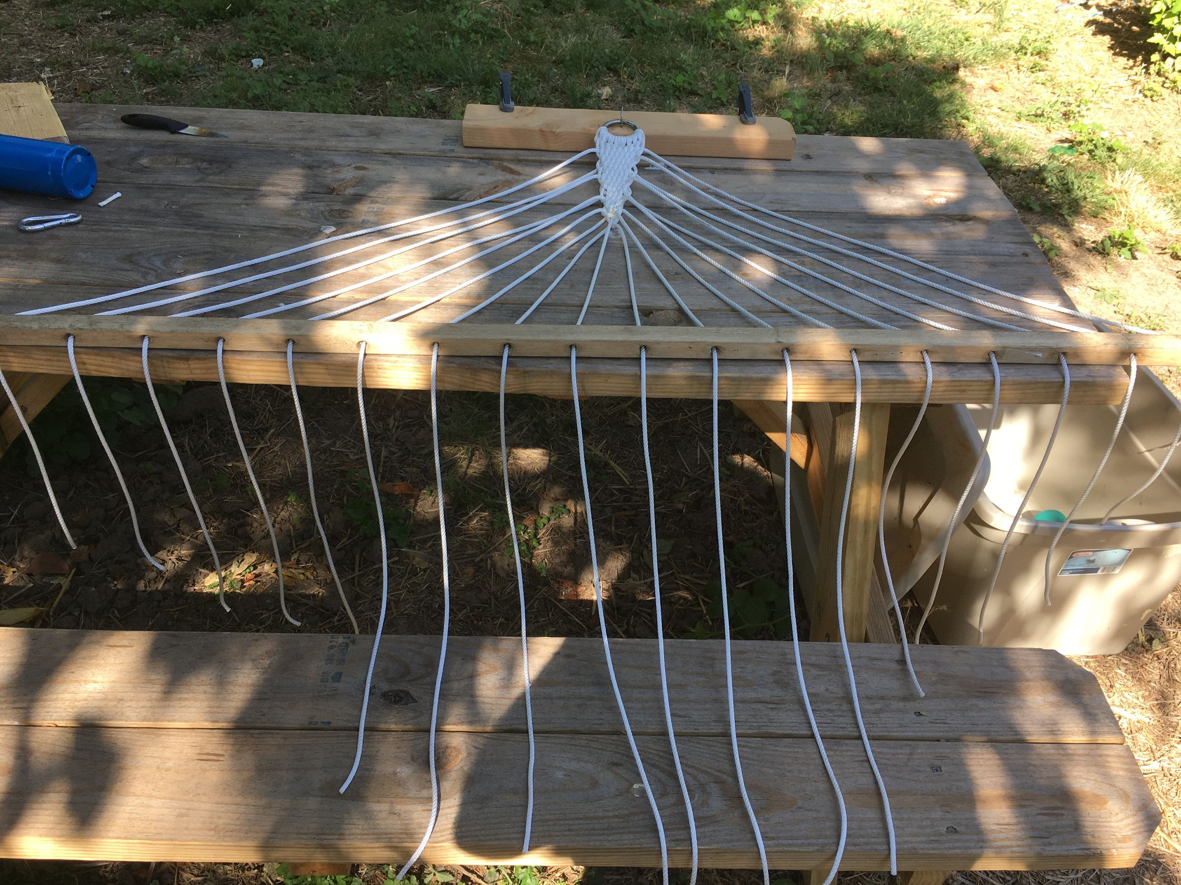 ReString a Hammock With a Spreader Bar 4 Steps (with Pictures) Instructables