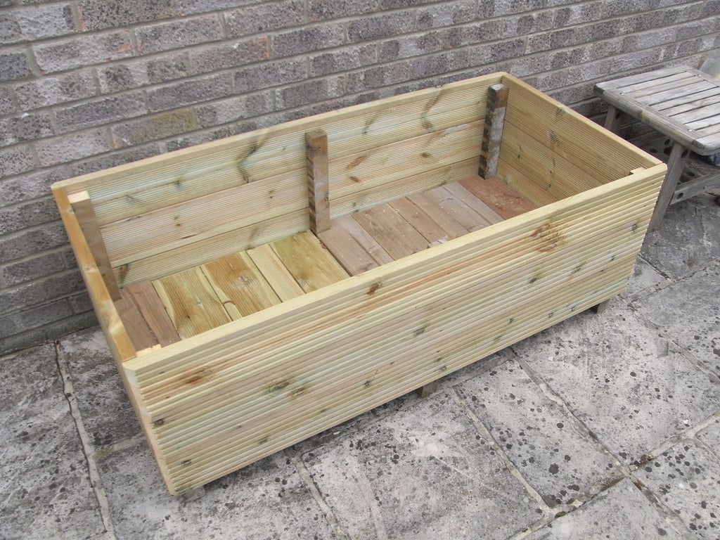 Make A Garden Planter From Decking 7 Steps With Pictures Instructables