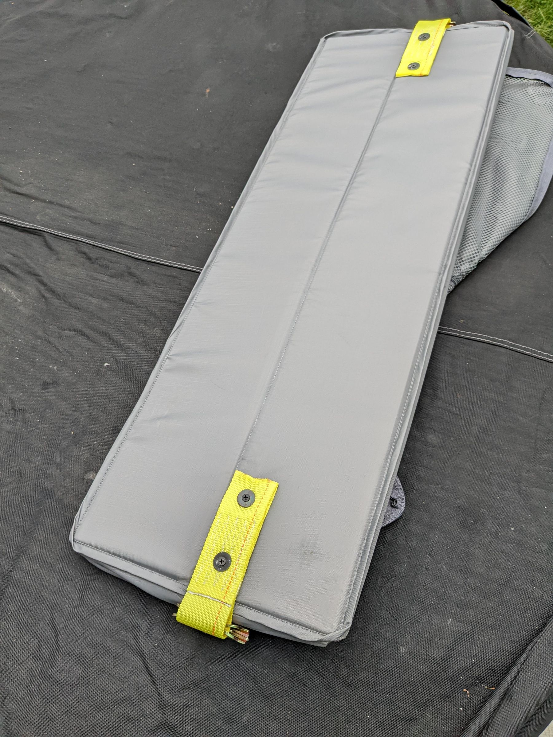 Camper Van ETrack Luggage From Ikea Skubb for Under 20 4 Steps