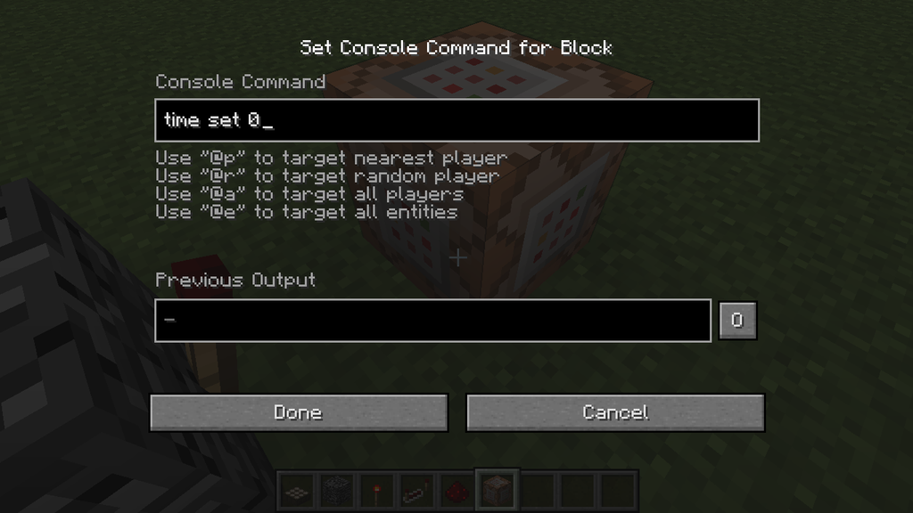 Minecraft Command For Always Day at Josephine Parks blog