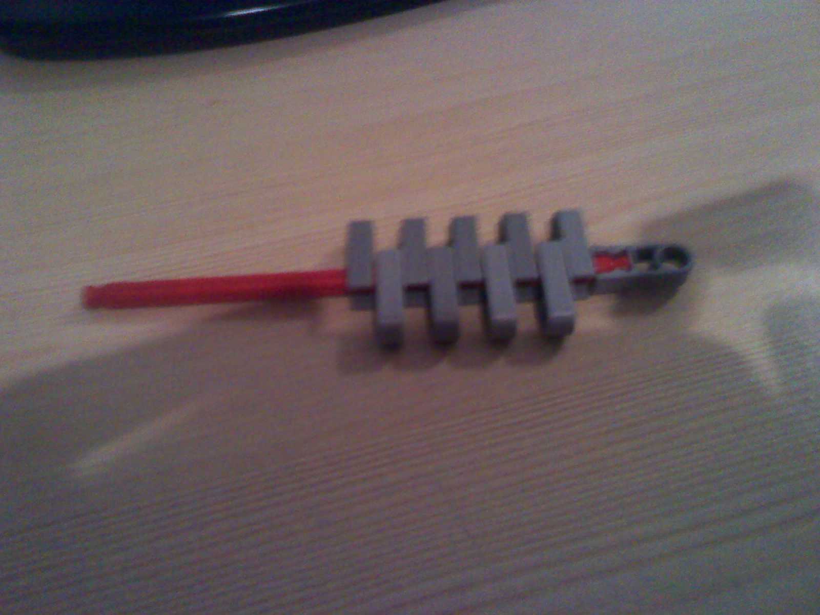 How to Make a Knex Balistic Knife 3 Steps Instructables