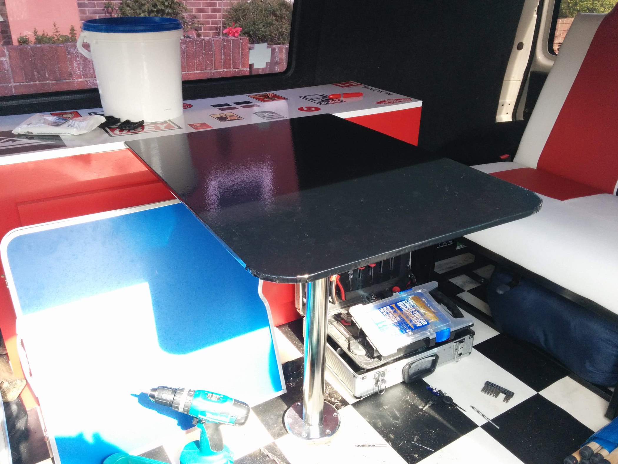 Camper Van Table Instructables