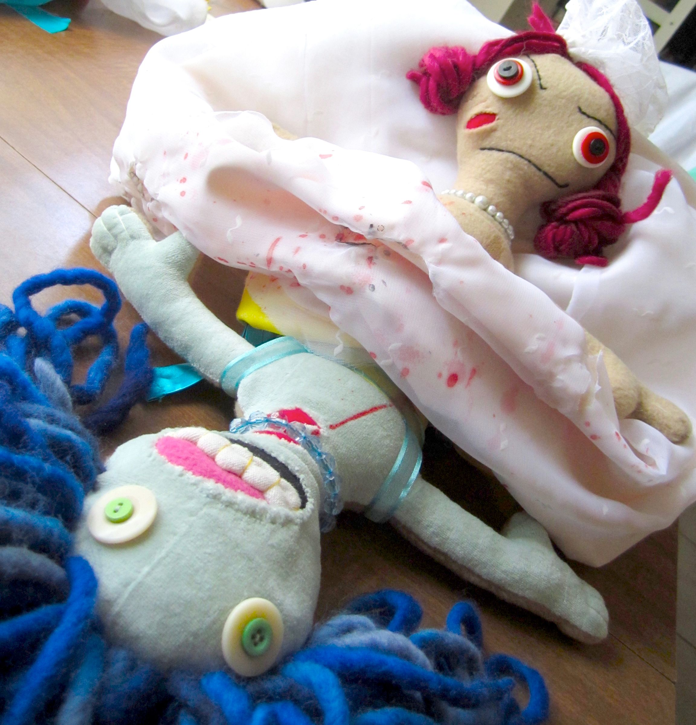 zombie story - topsy turvy doll DIY Project DIY Project Image